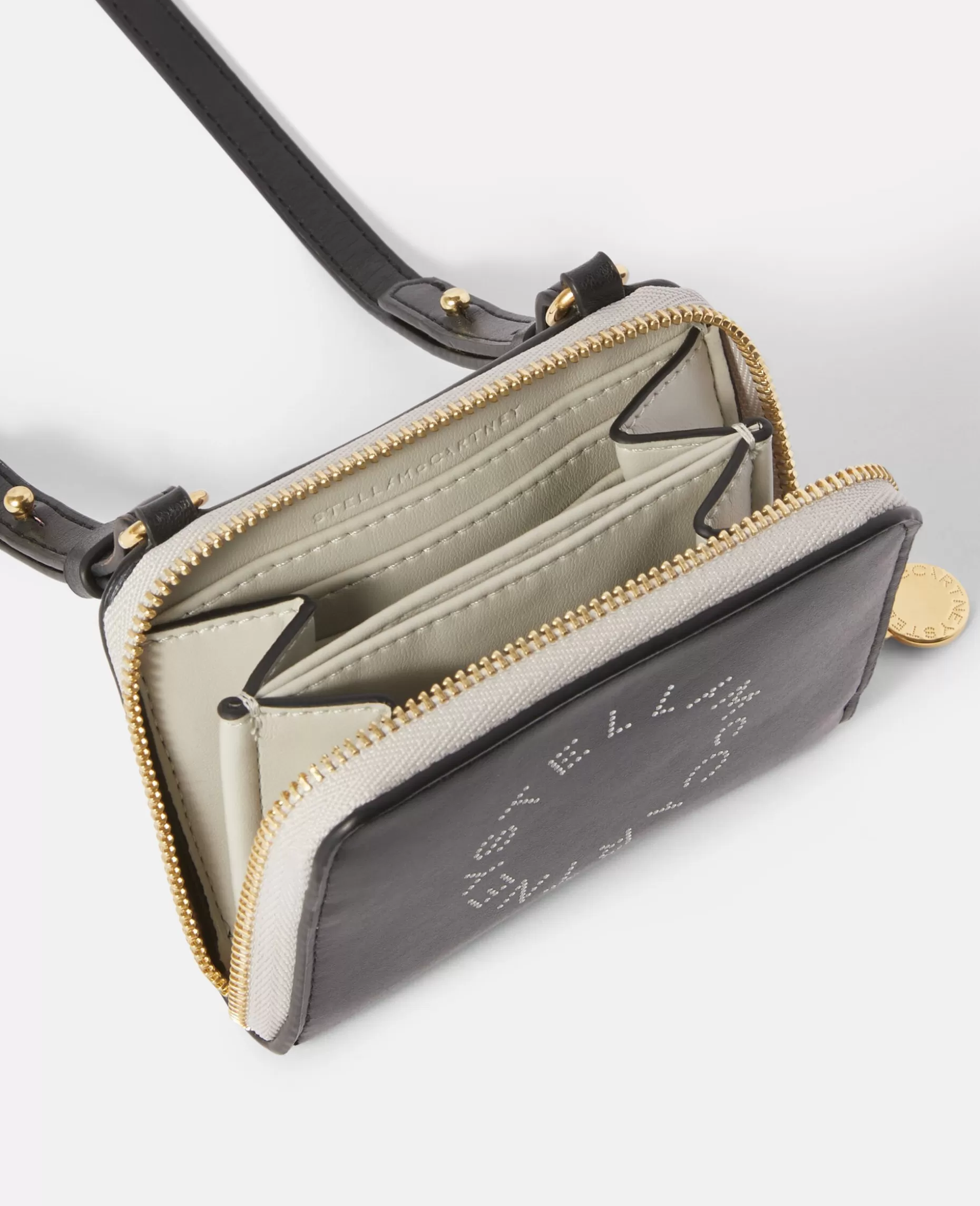 Logo Zip Strap Kortholder^Stella McCartney Sale