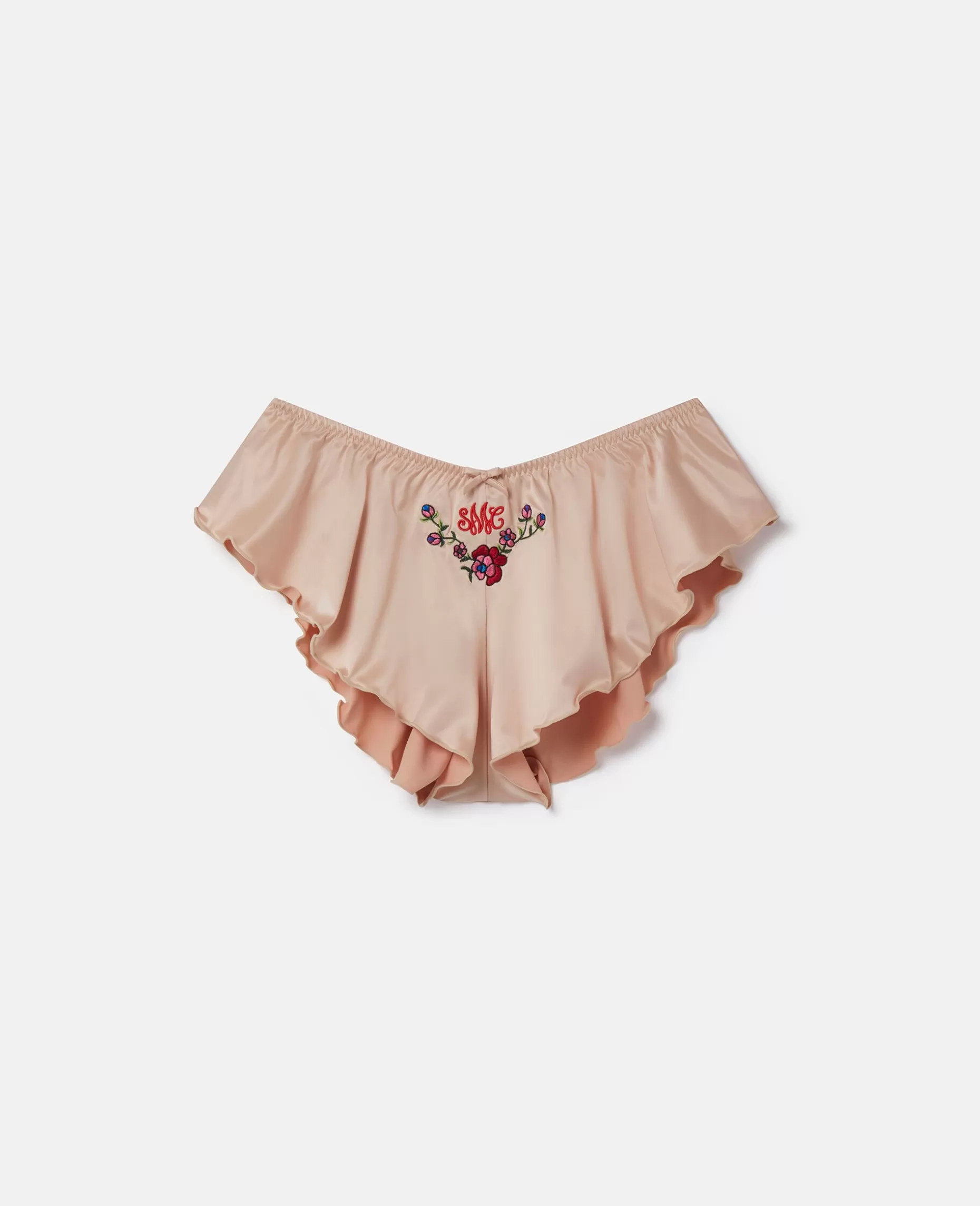 Love You' Broderi Satin Flaese Sleep Shorts^Stella McCartney Clearance