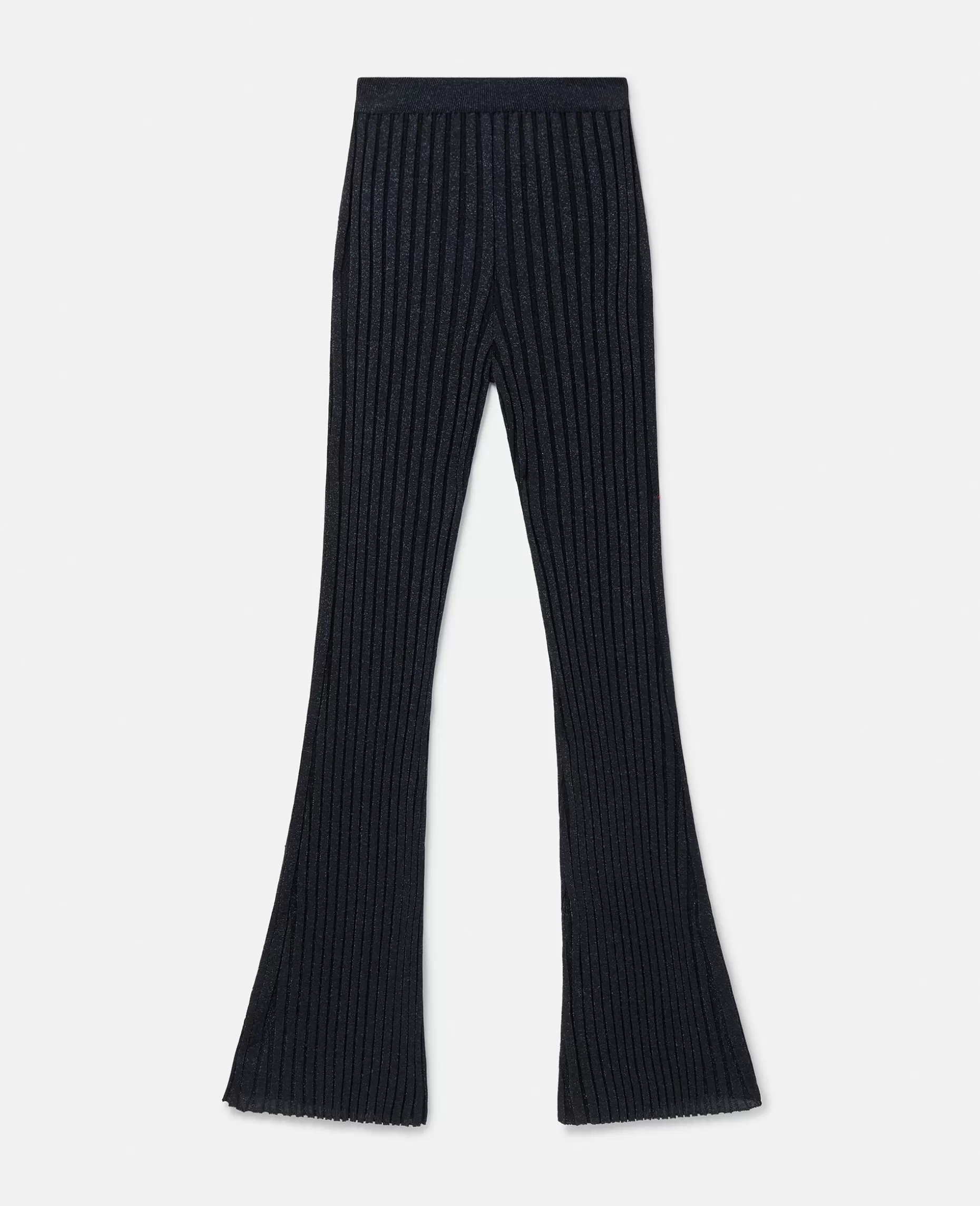 Lurex Ribstrikkede Bukser^Stella McCartney Store