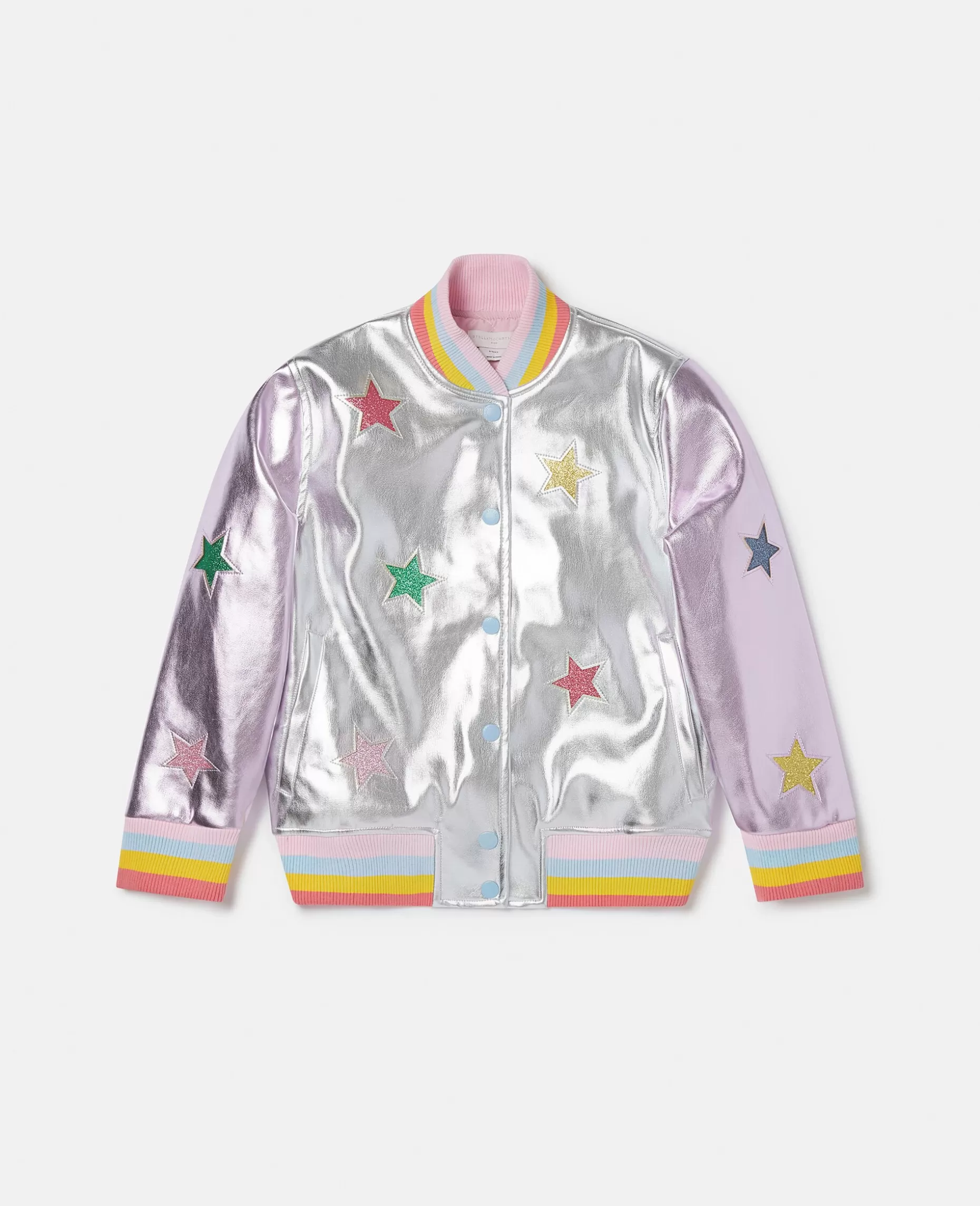 Metallic Star Applique Bomberjakke^Stella McCartney Hot