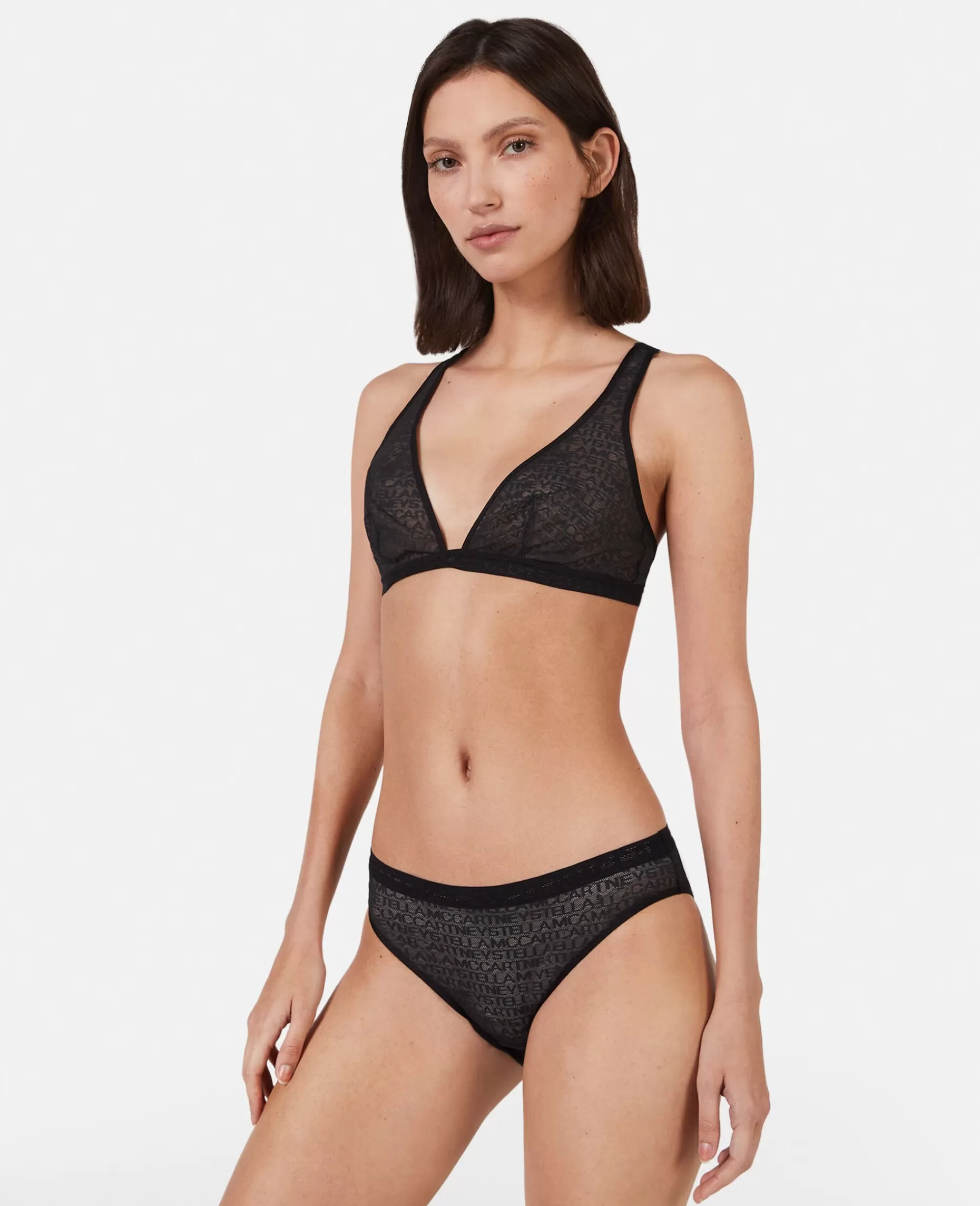 Monogram Mesh Bikinitrusser^Stella McCartney Discount