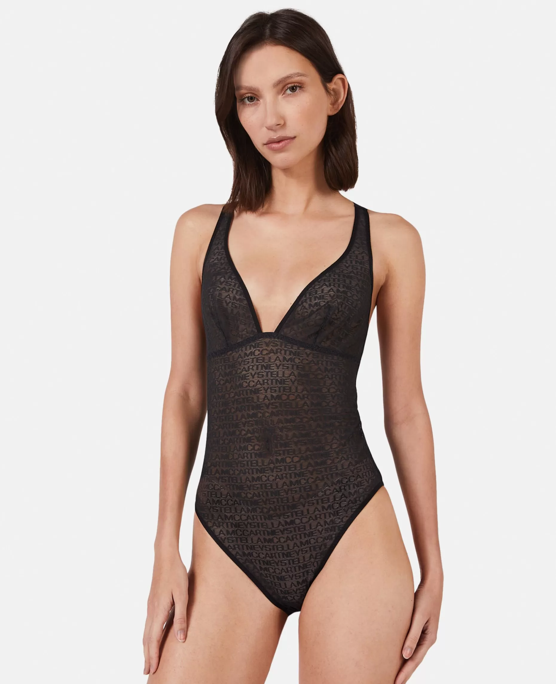 Monogram Mesh Bodysuit^Stella McCartney Best