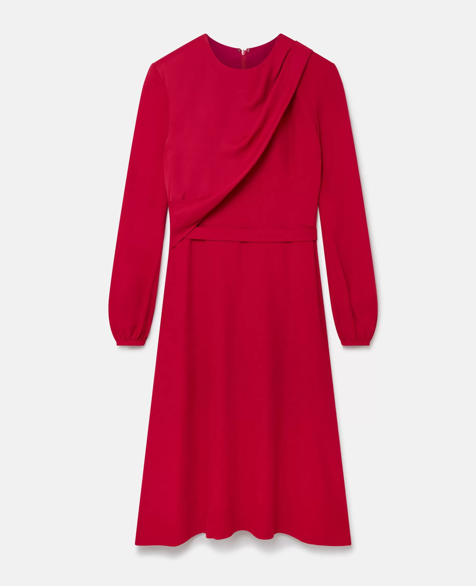 Omslag Foran Twill Midikjole^Stella McCartney Outlet