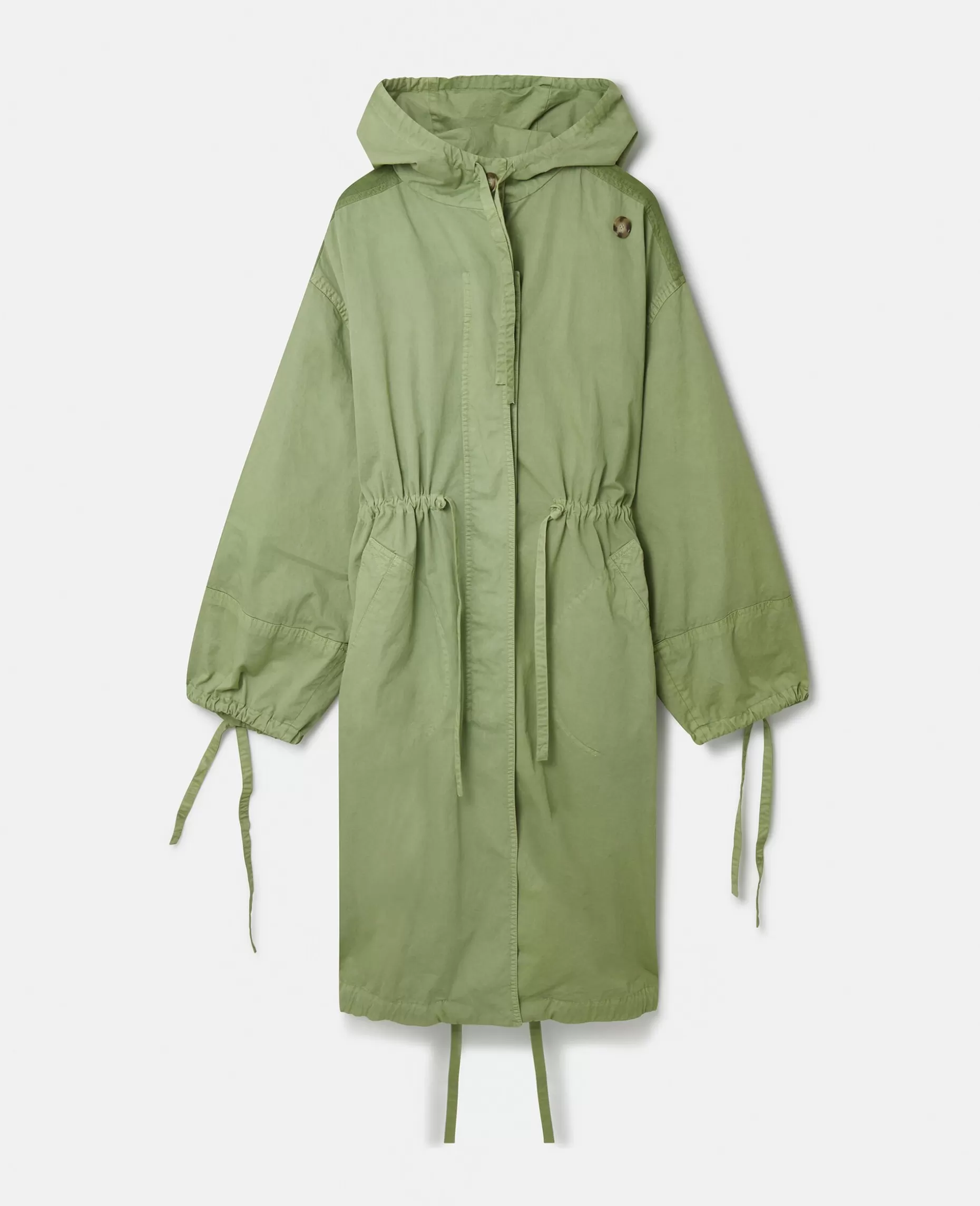 Parka Med Snoretraek I Okologisk Bomuld^Stella McCartney Clearance