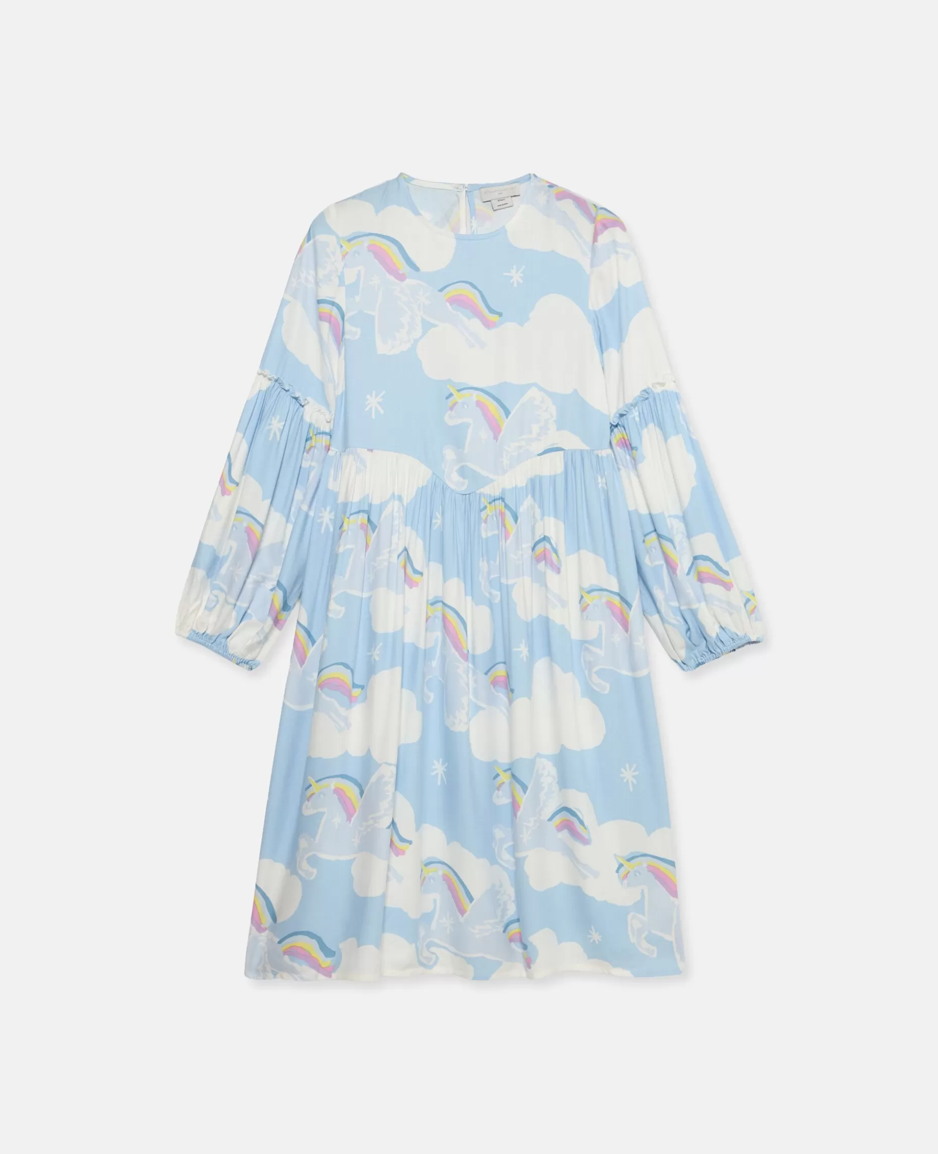 Rainbow Unicorn Cloud Print Skaterkjole^Stella McCartney Clearance