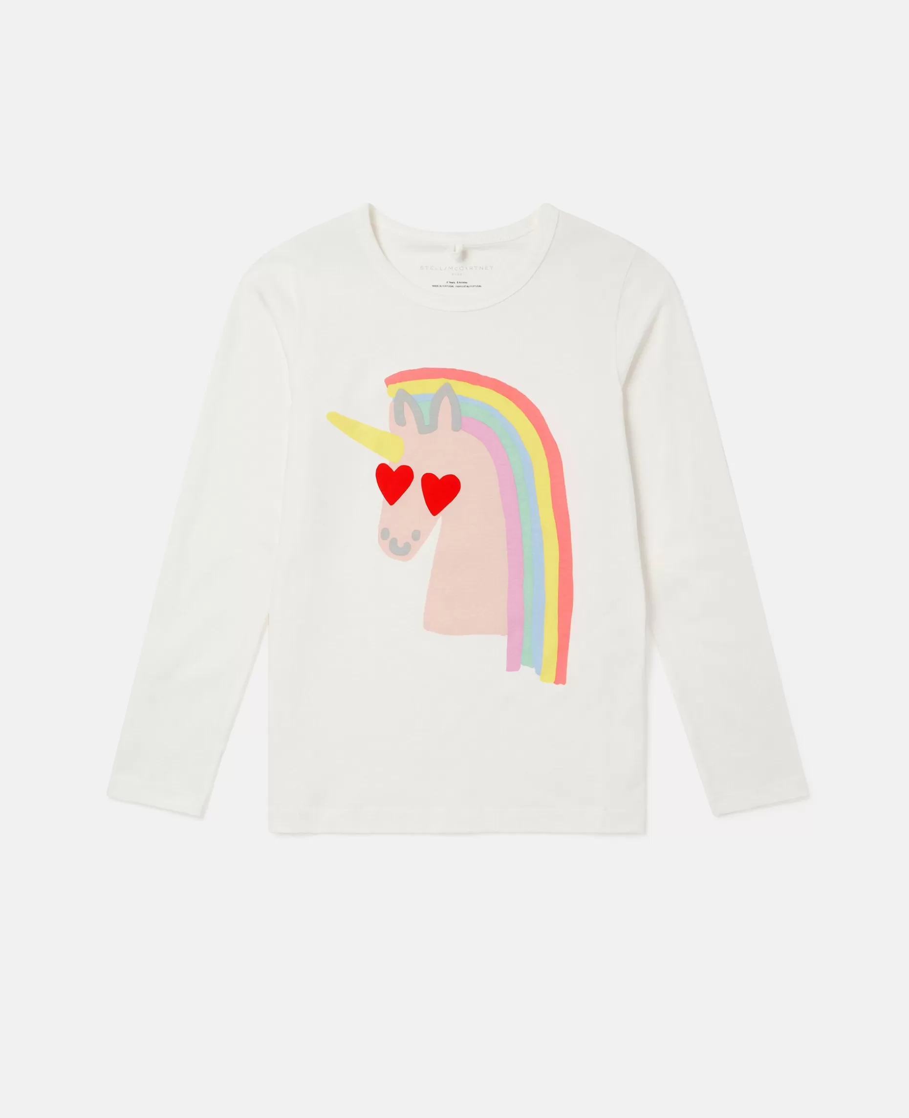 Rainbow Unicorn Langaermet T-Shirt^Stella McCartney Flash Sale