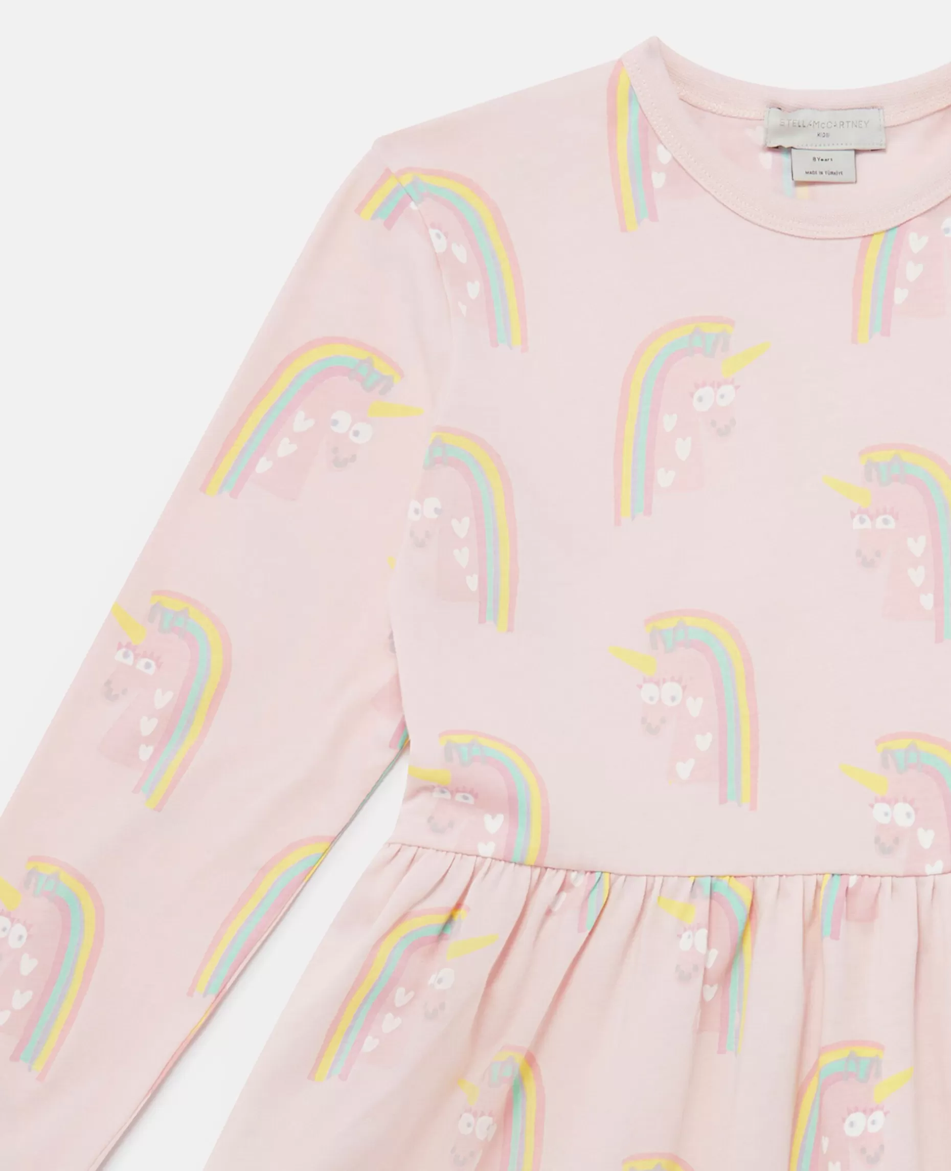 Rainbow Unicorn Print Skater Kjole^Stella McCartney Online