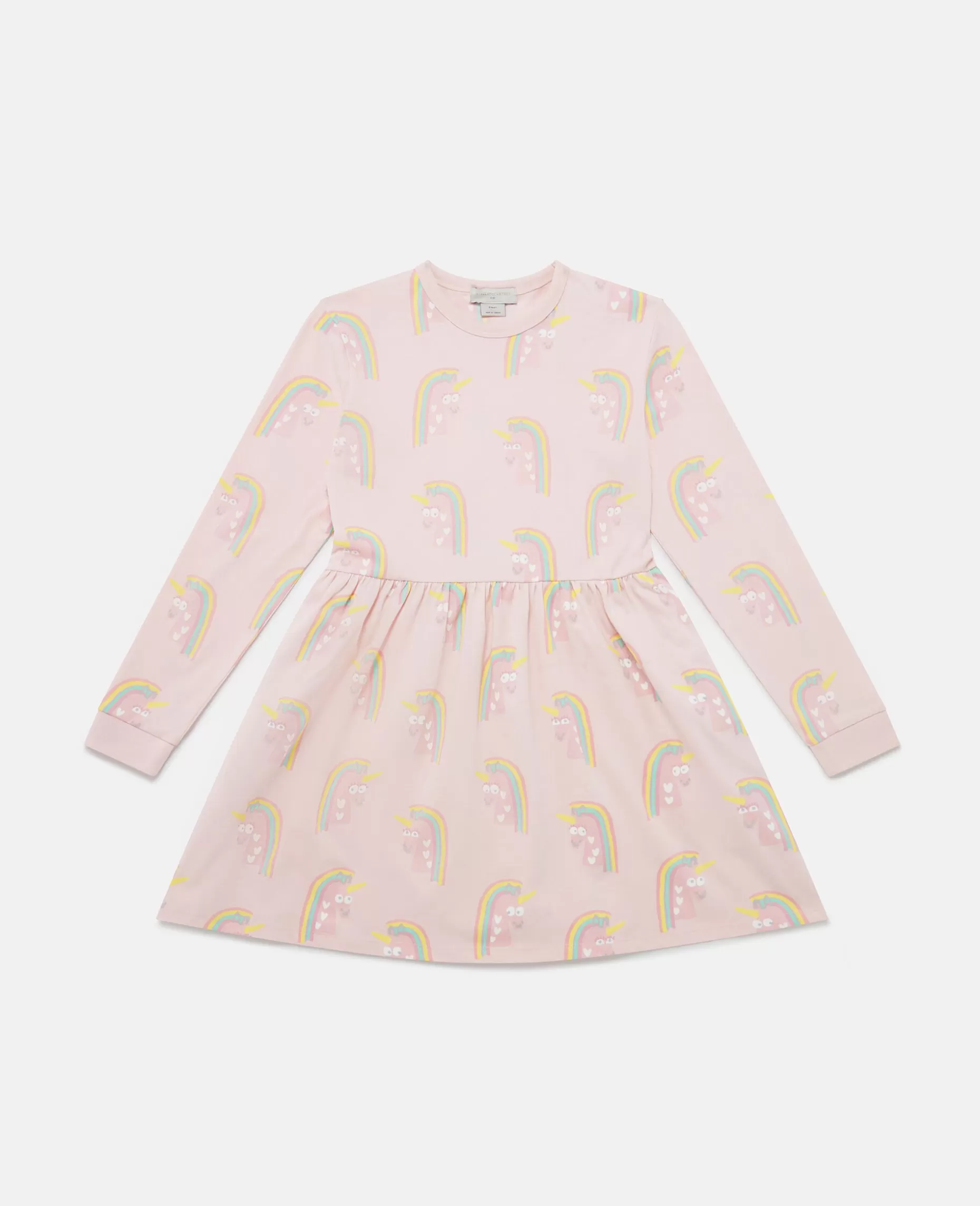 Rainbow Unicorn Print Skater Kjole^Stella McCartney Online
