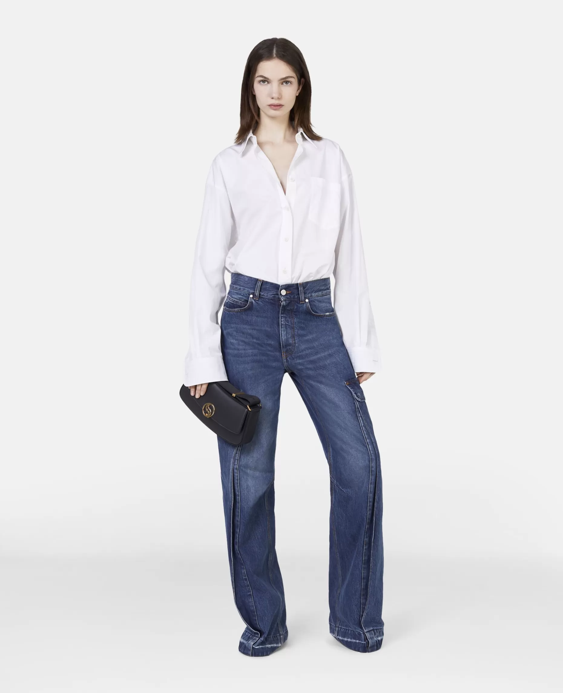 Regenerativ Kaeresteskjorte I Bomuld^Stella McCartney Discount