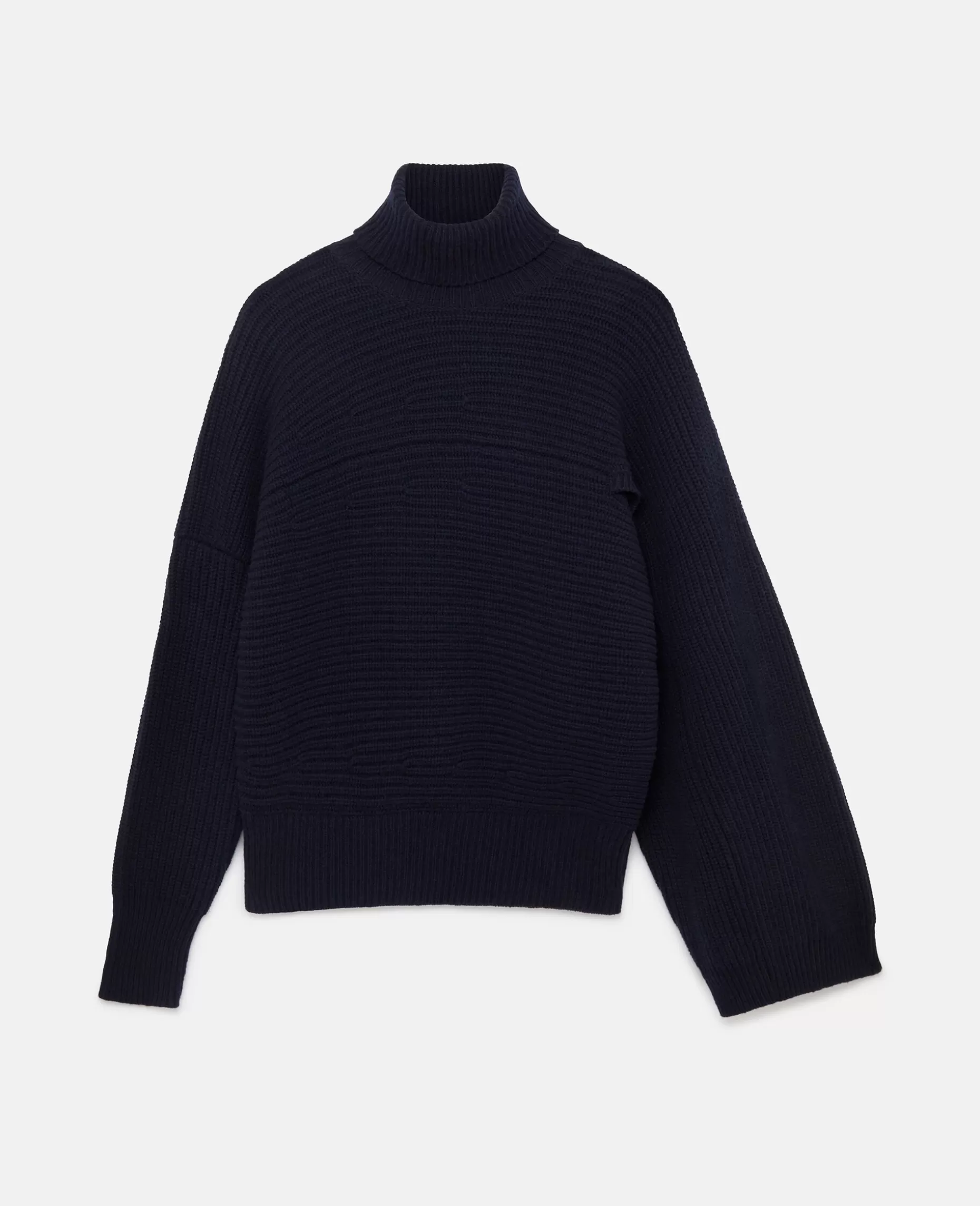 Ribstrikket Regenereret Cashmere Cape Jumper^Stella McCartney Sale