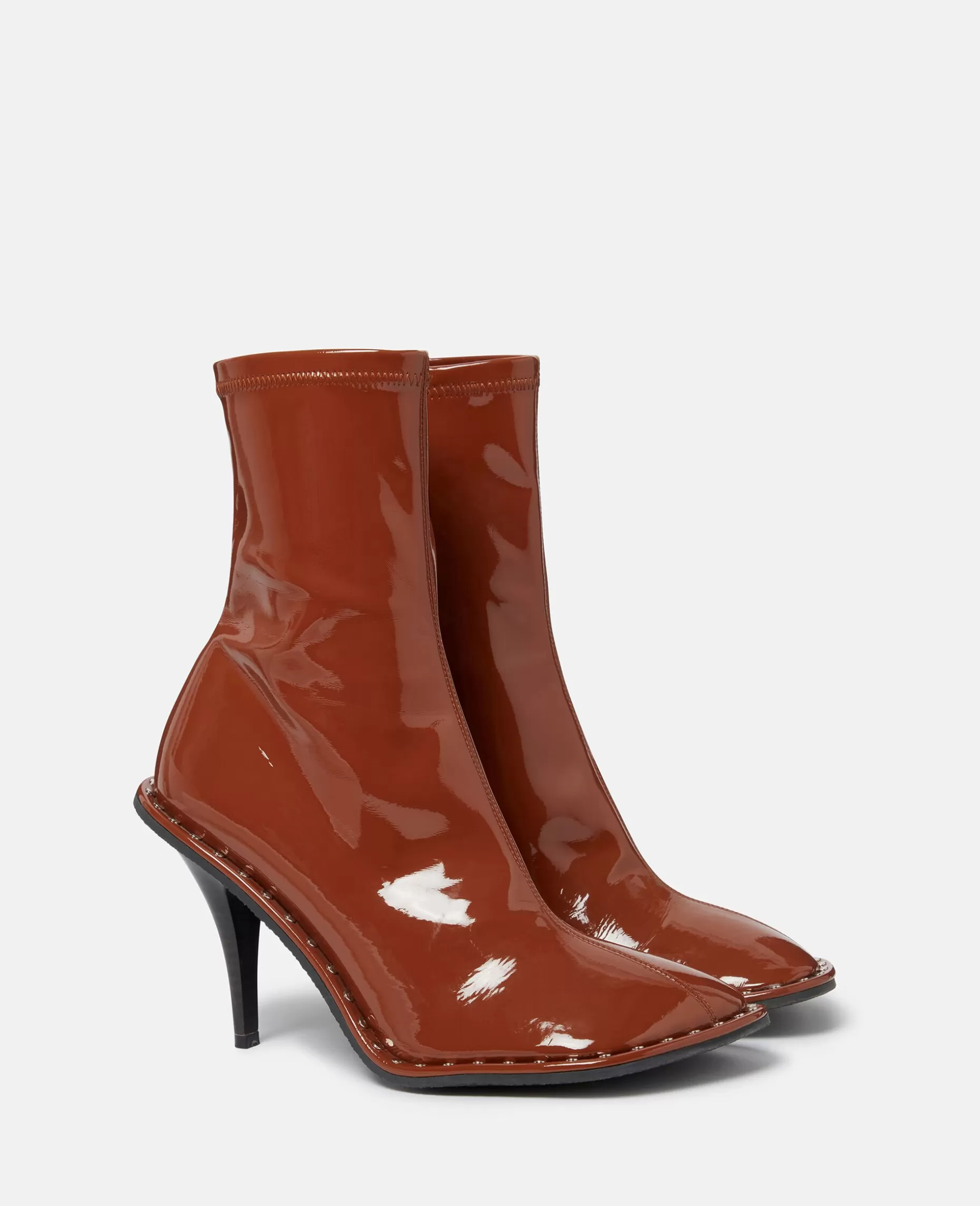 Ryder Lakeret Stilet Ankelstovler^Stella McCartney Hot