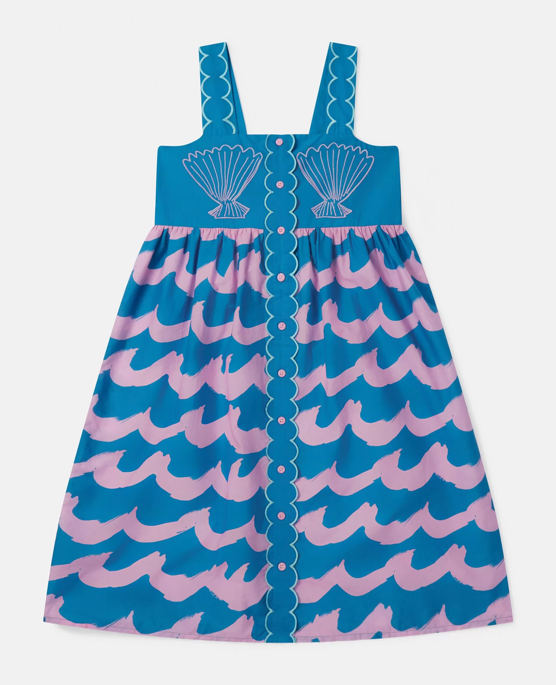 Seashell Wave Print Cami Dress^Stella McCartney Cheap