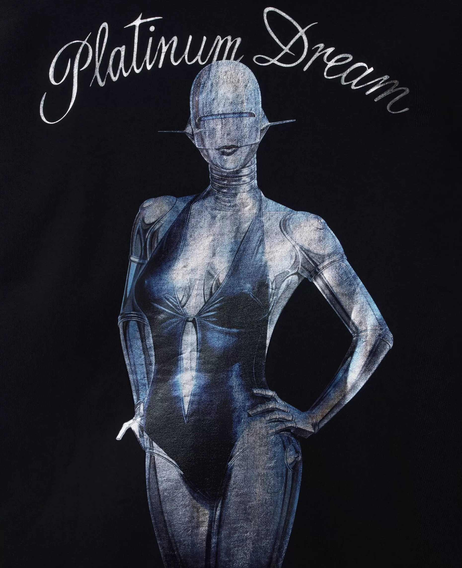 Sexet Robot Haettetroje Med Lynlas I Overstorrelse I Okologisk Bomuld^Stella McCartney Fashion