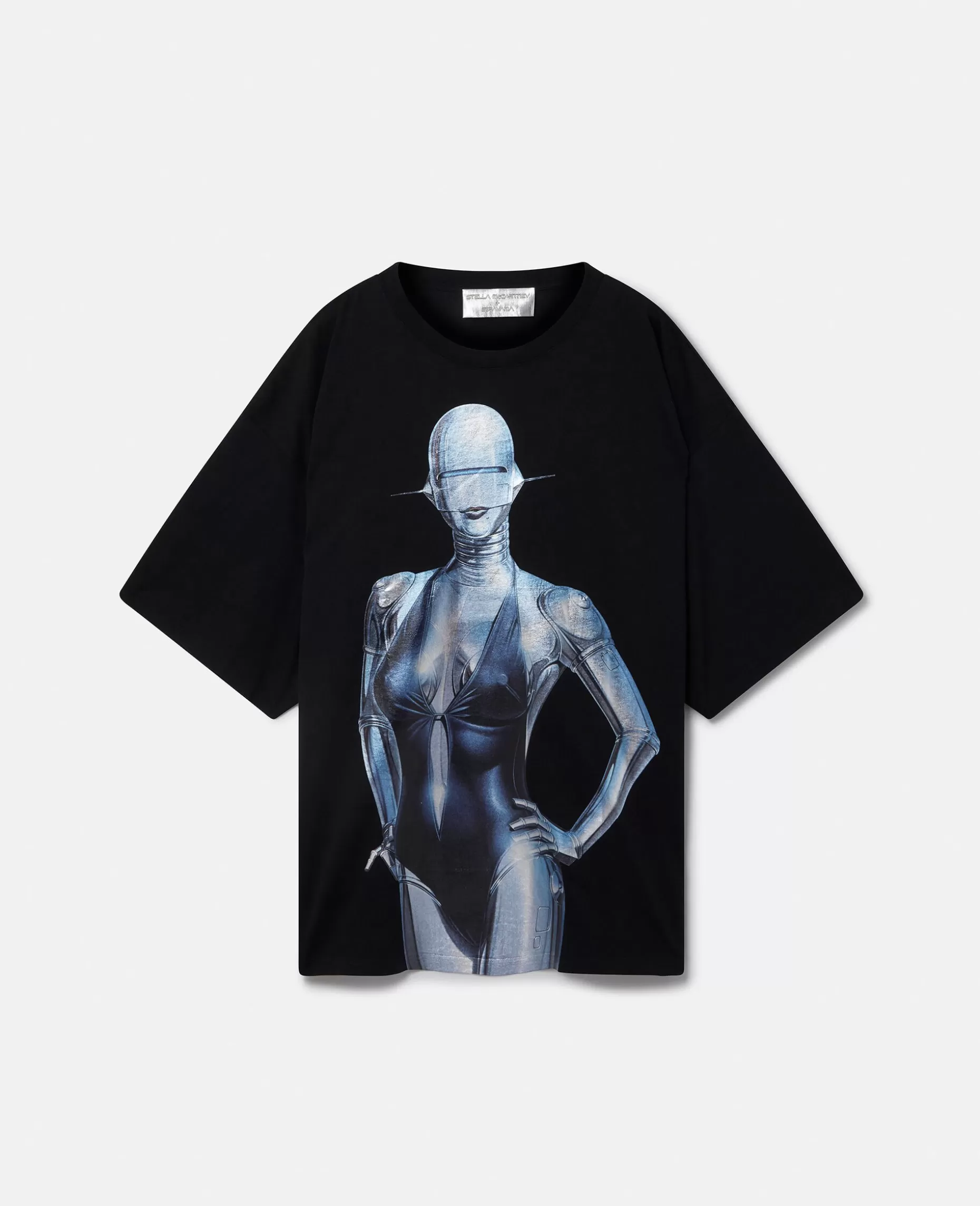Sexet Robot T-Shirt I Overstorrelse I Okologisk Bomuld^Stella McCartney Cheap