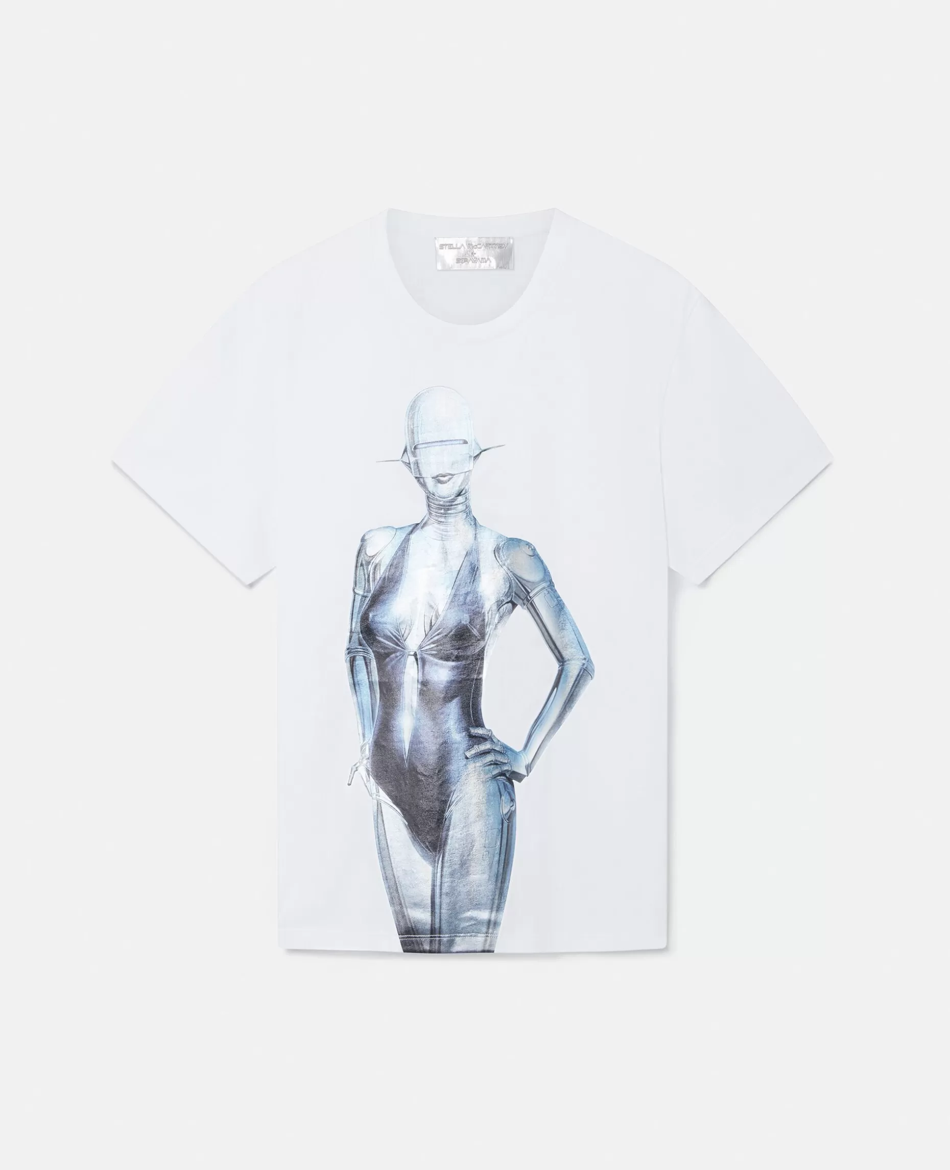 Sexet Robot T-Shirt I Overstorrelse I Okologisk Bomuld^Stella McCartney Shop