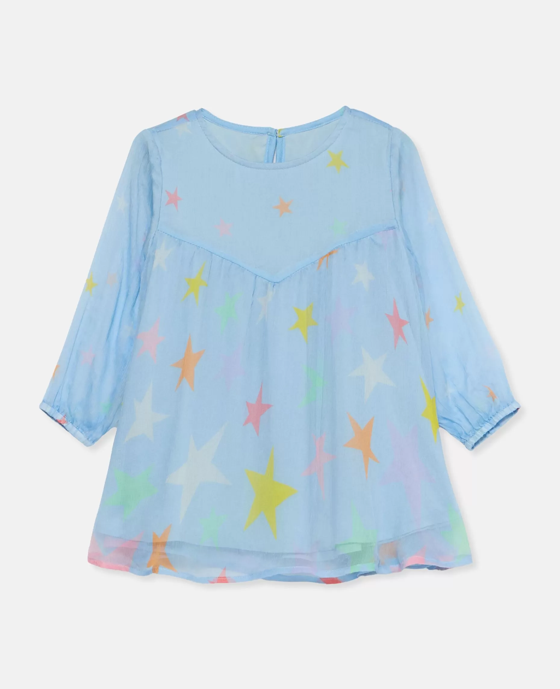 Silkekjole Med Stjernetryk^Stella McCartney New