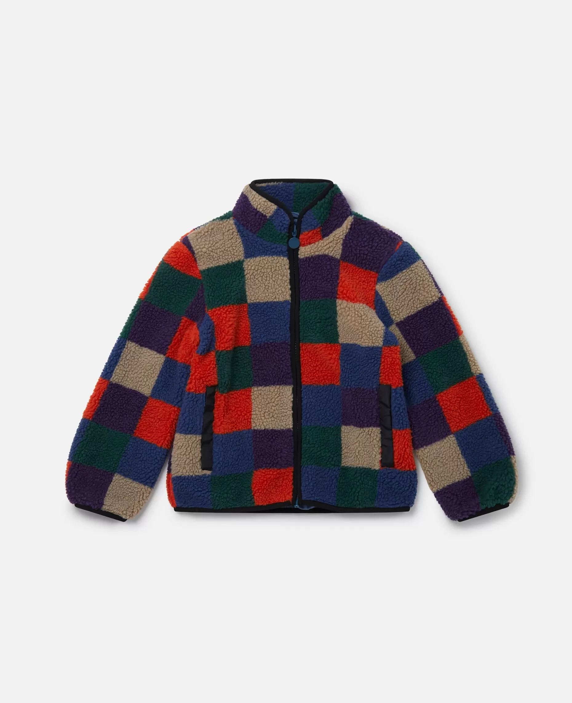 Skakternet Fleecejakke Med Lynlas^Stella McCartney Discount