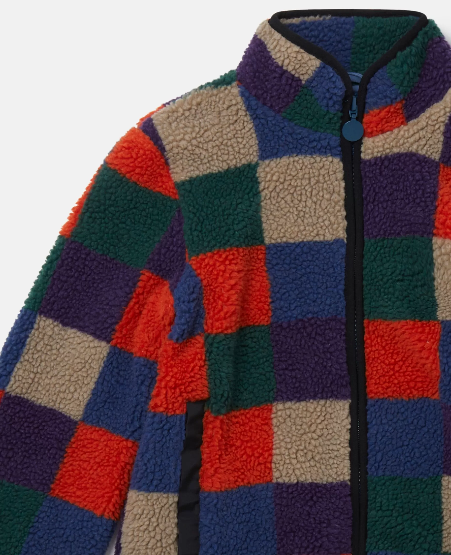 Skakternet Fleecejakke Med Lynlas^Stella McCartney Discount