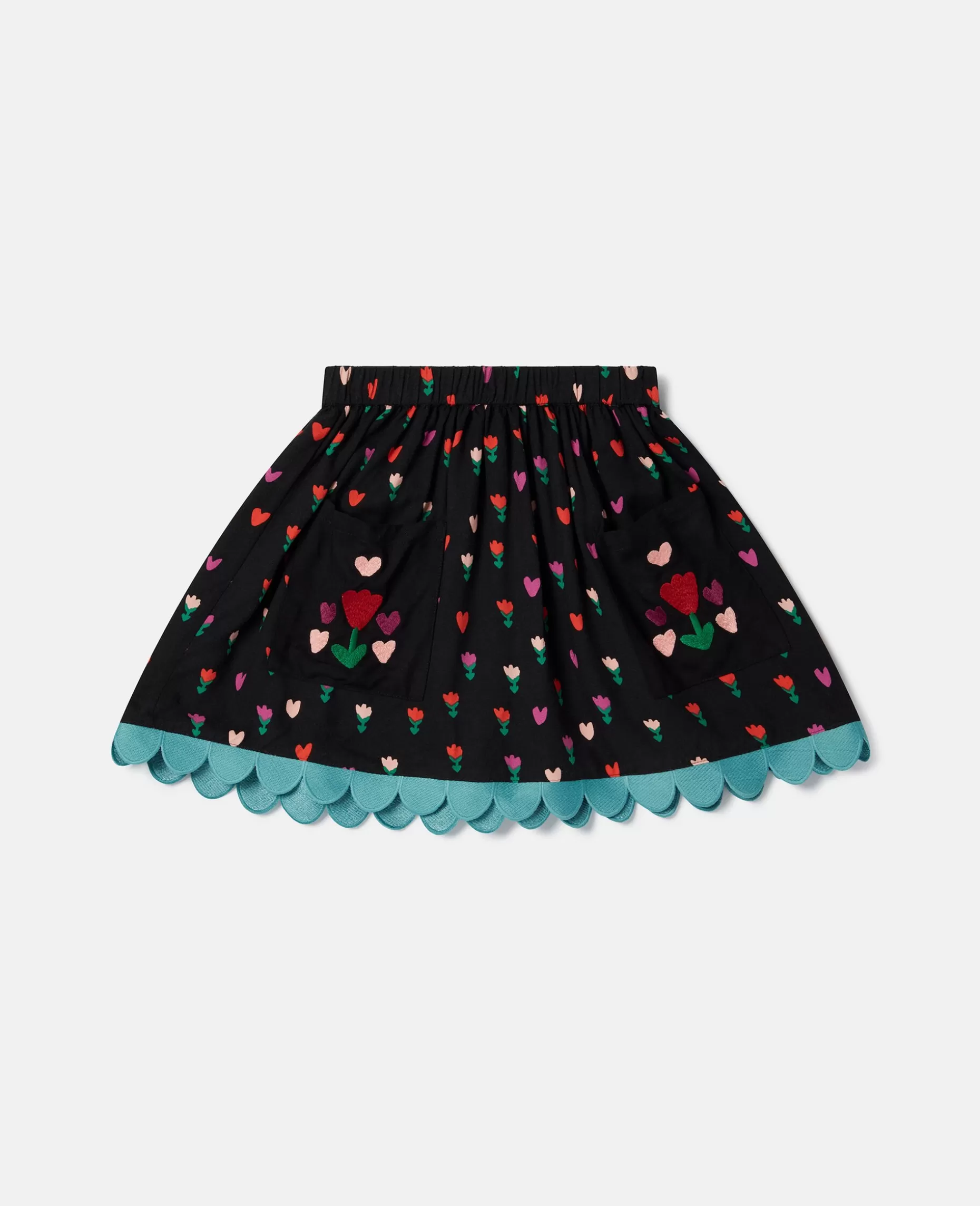 Skater-Nederdel Med Tulipantryk^Stella McCartney Flash Sale