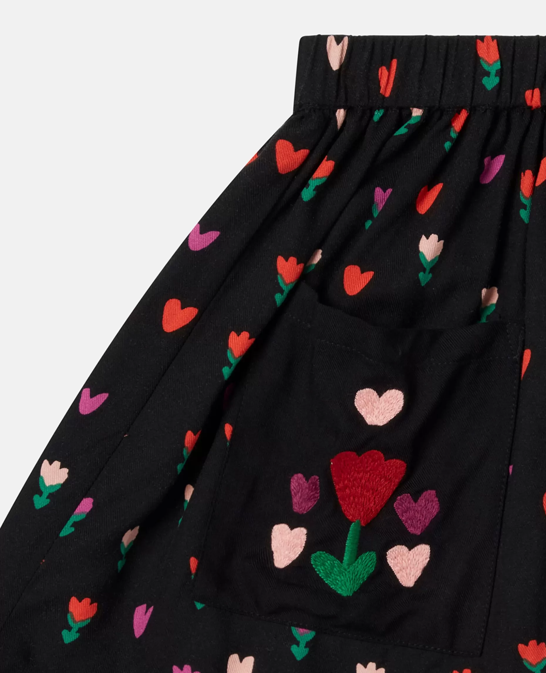 Skater-Nederdel Med Tulipantryk^Stella McCartney Flash Sale