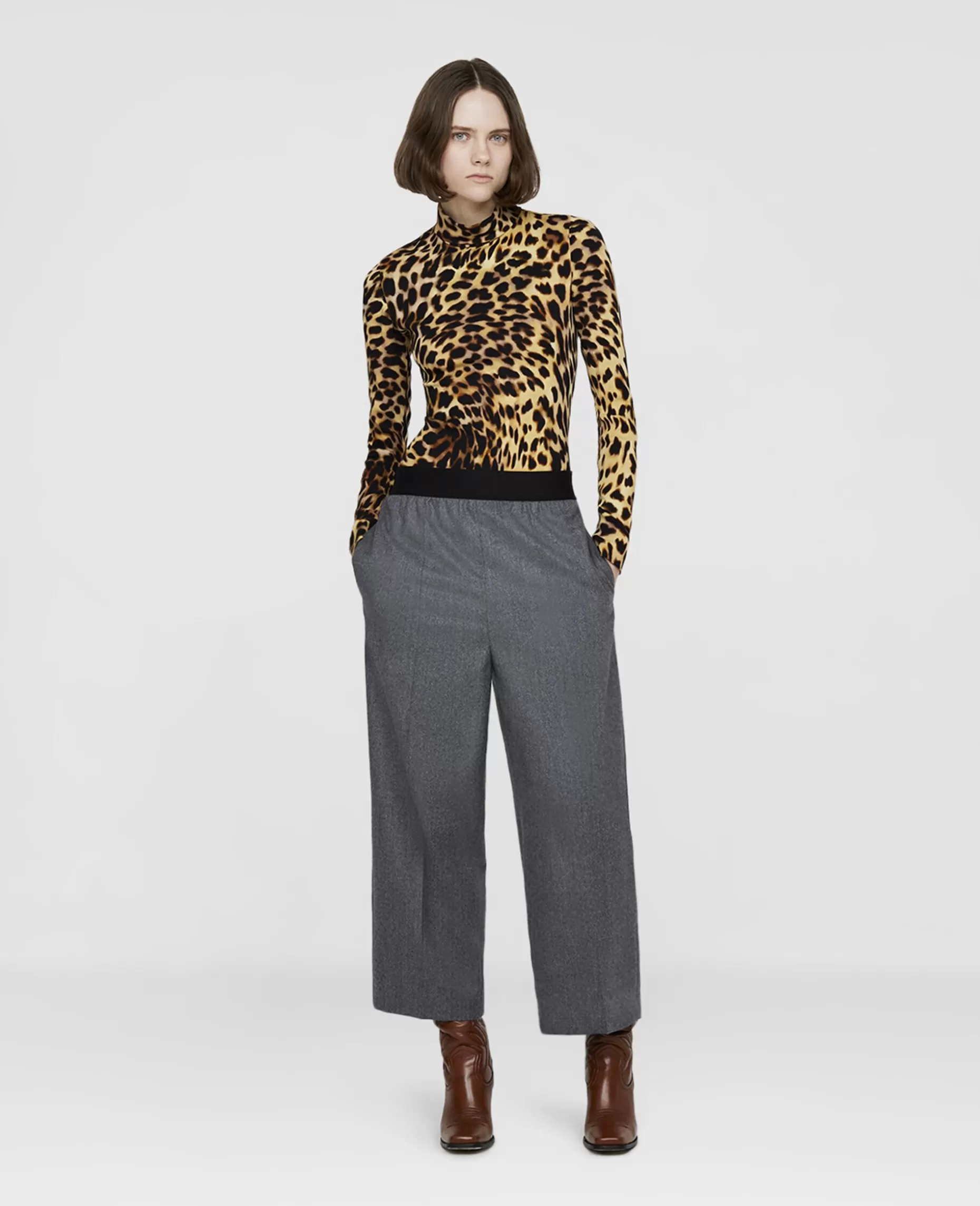 Skraeddersyede Uldflanelbukser^Stella McCartney Outlet