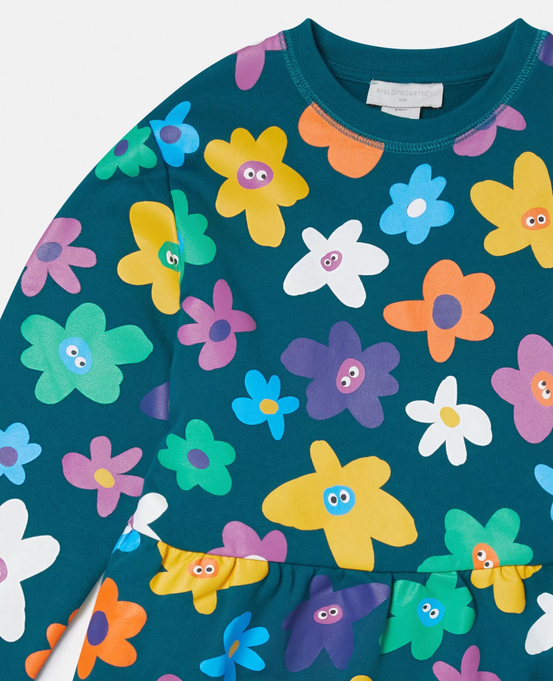 Smilende Jertekjole Med Blomstertryk^Stella McCartney Cheap