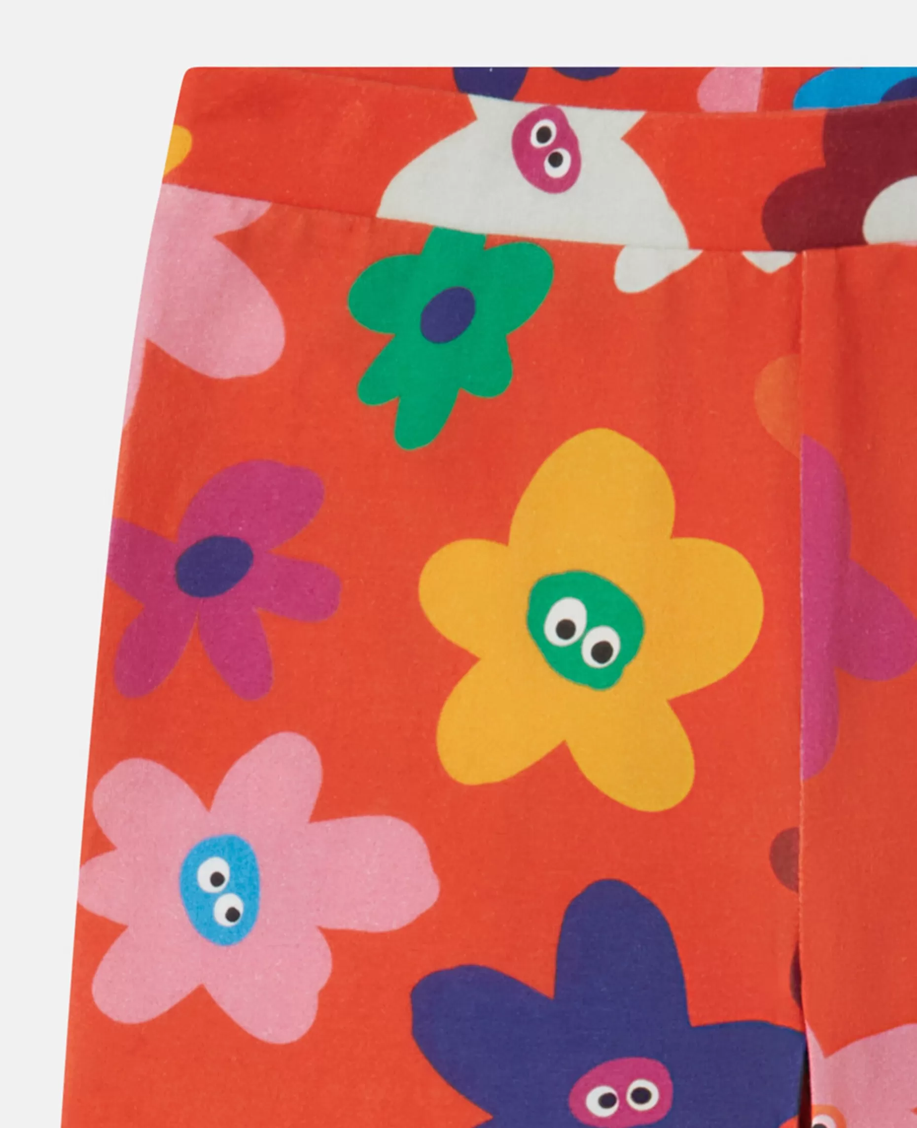 Smilende Leggings Med Blomsterprint^Stella McCartney Cheap