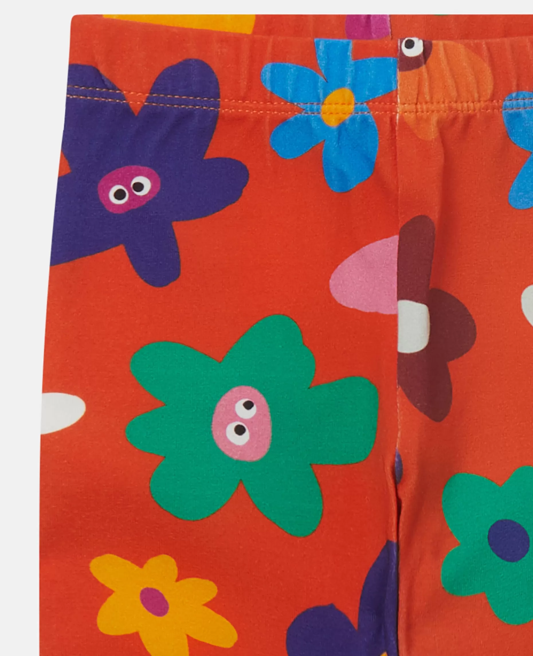 Smilende Leggings Med Blomsterprint^Stella McCartney Best Sale