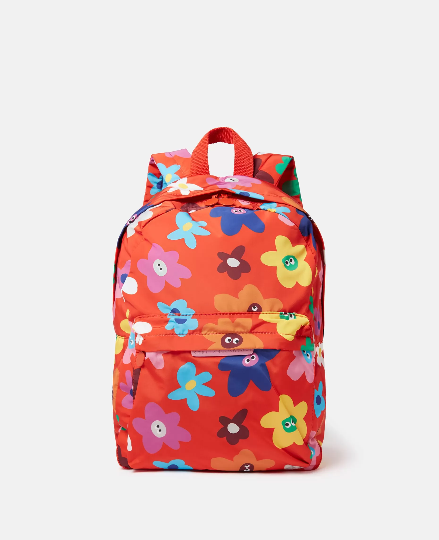 Smilende Rygsaek Med Blomstertryk^Stella McCartney Clearance