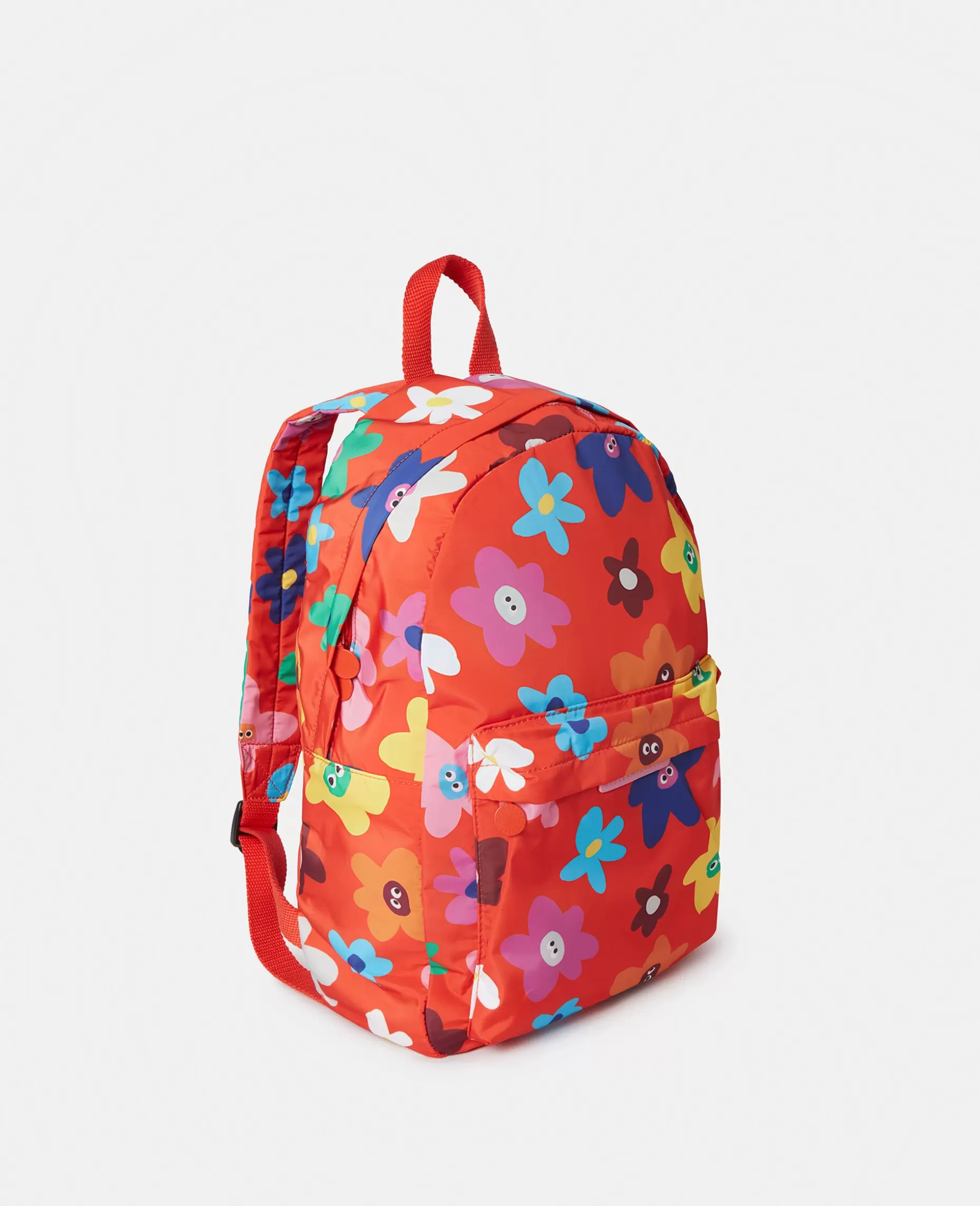 Smilende Rygsaek Med Blomstertryk^Stella McCartney Clearance