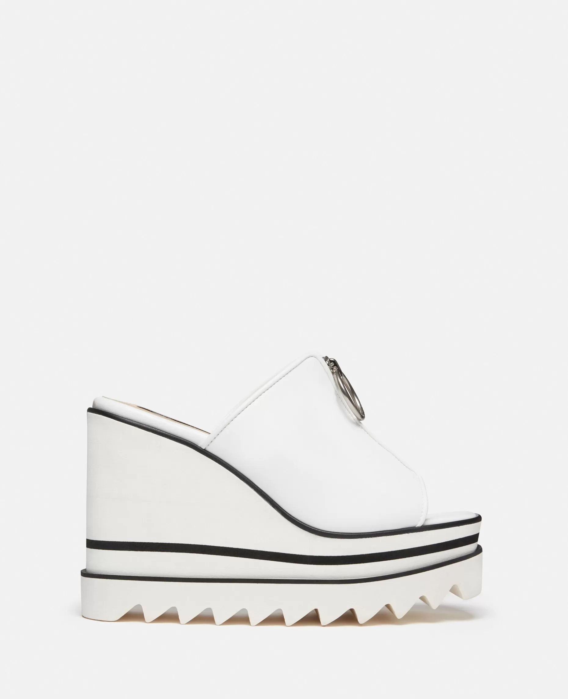 Sneak-Elyse Zip Slide Wedge Sandaler^Stella McCartney Online