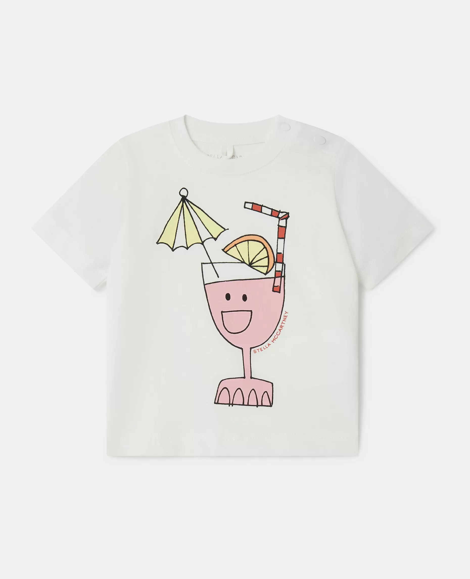 Sommer Cocktail Motiv T-Shirt^Stella McCartney Cheap