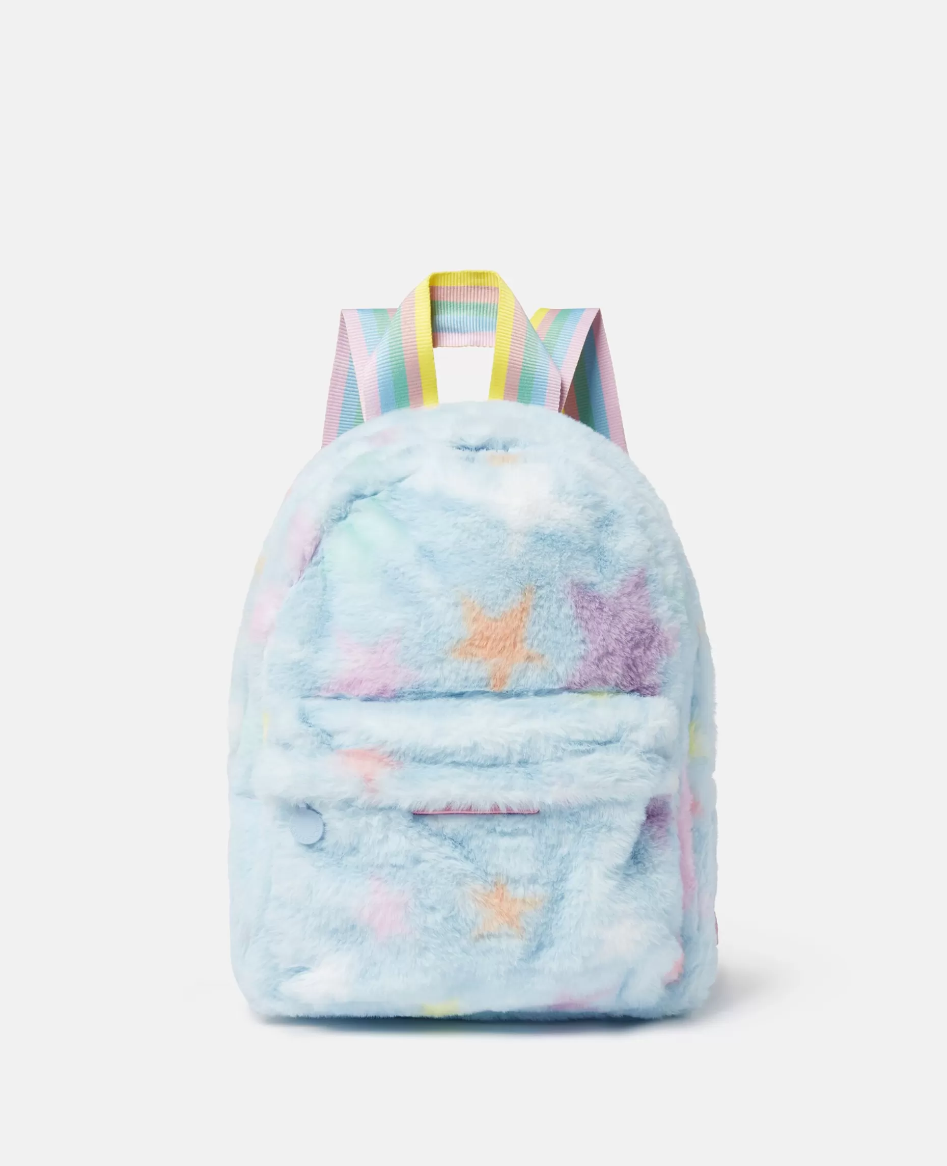 Star Print Fluffy Rygsaek^Stella McCartney Fashion
