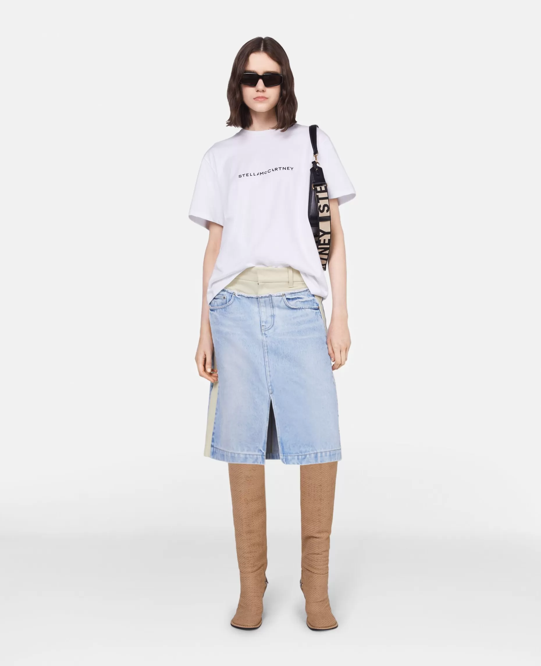 Stella Iconics Logo Relaxed Fit T-Shirt^Stella McCartney Flash Sale