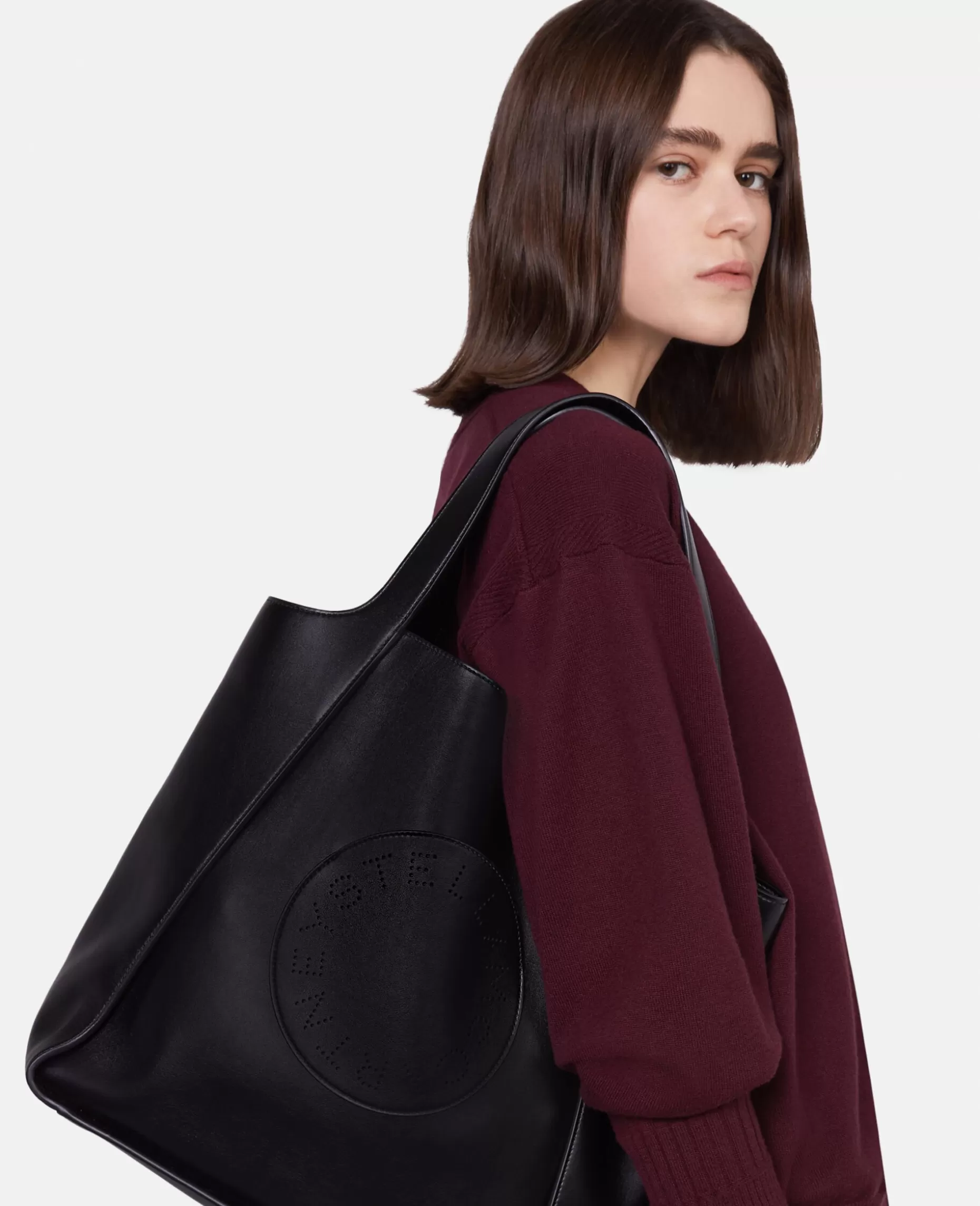 Stella Logo Firkantet Tote Bag^Stella McCartney Best