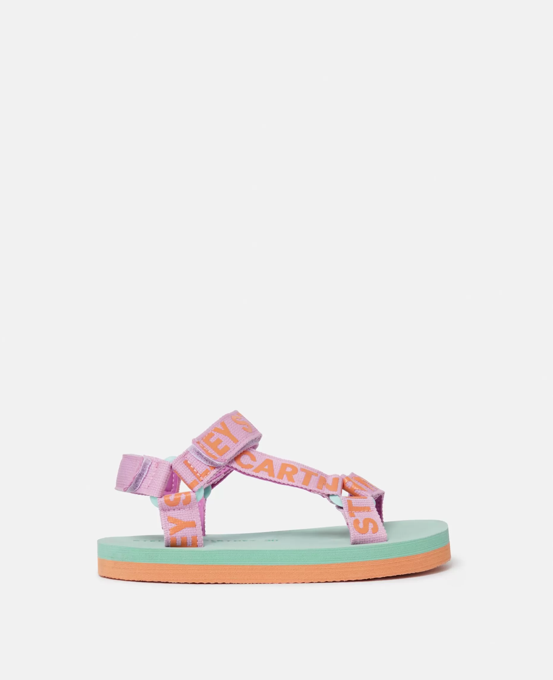 Stella Logo Tape Sandaler^Stella McCartney Fashion