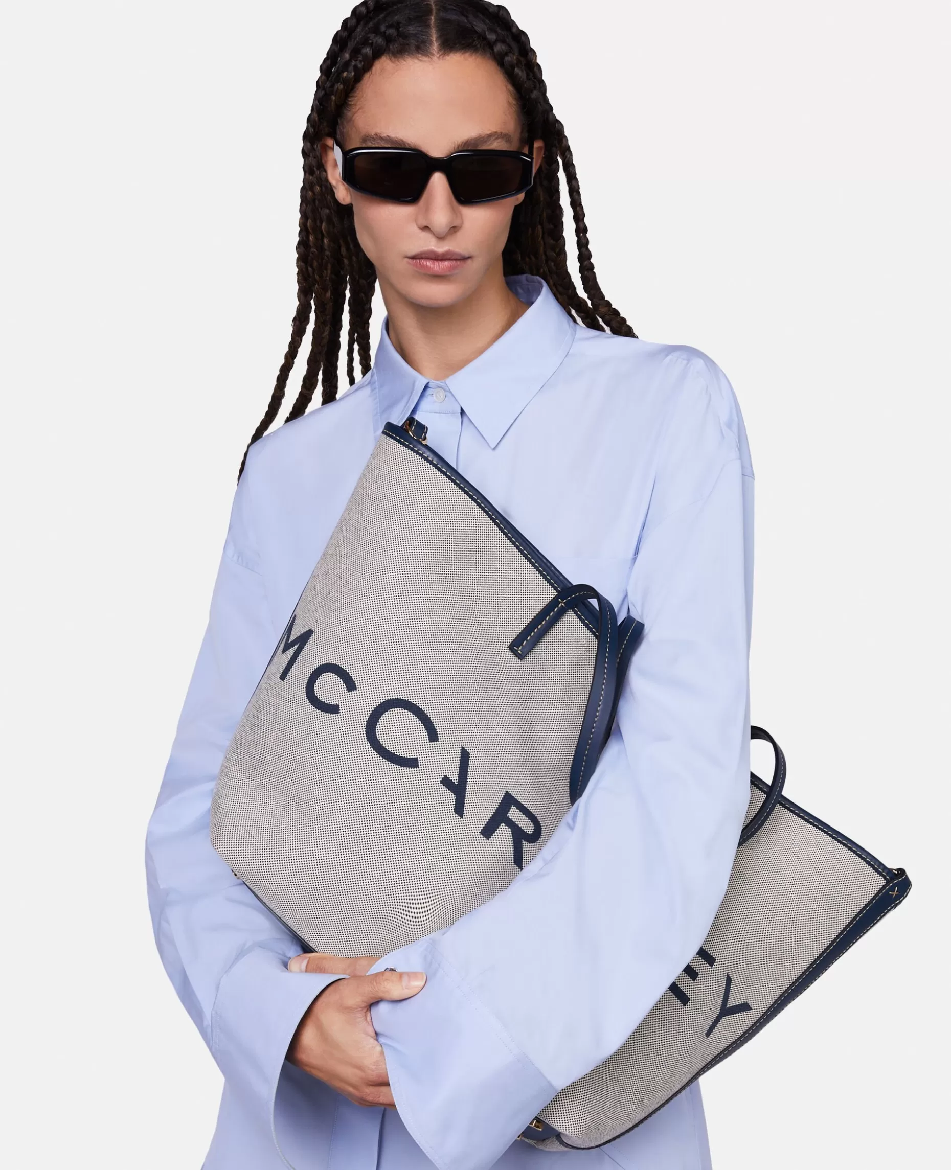 Strandtaske Med Logo I Laerred^Stella McCartney Discount