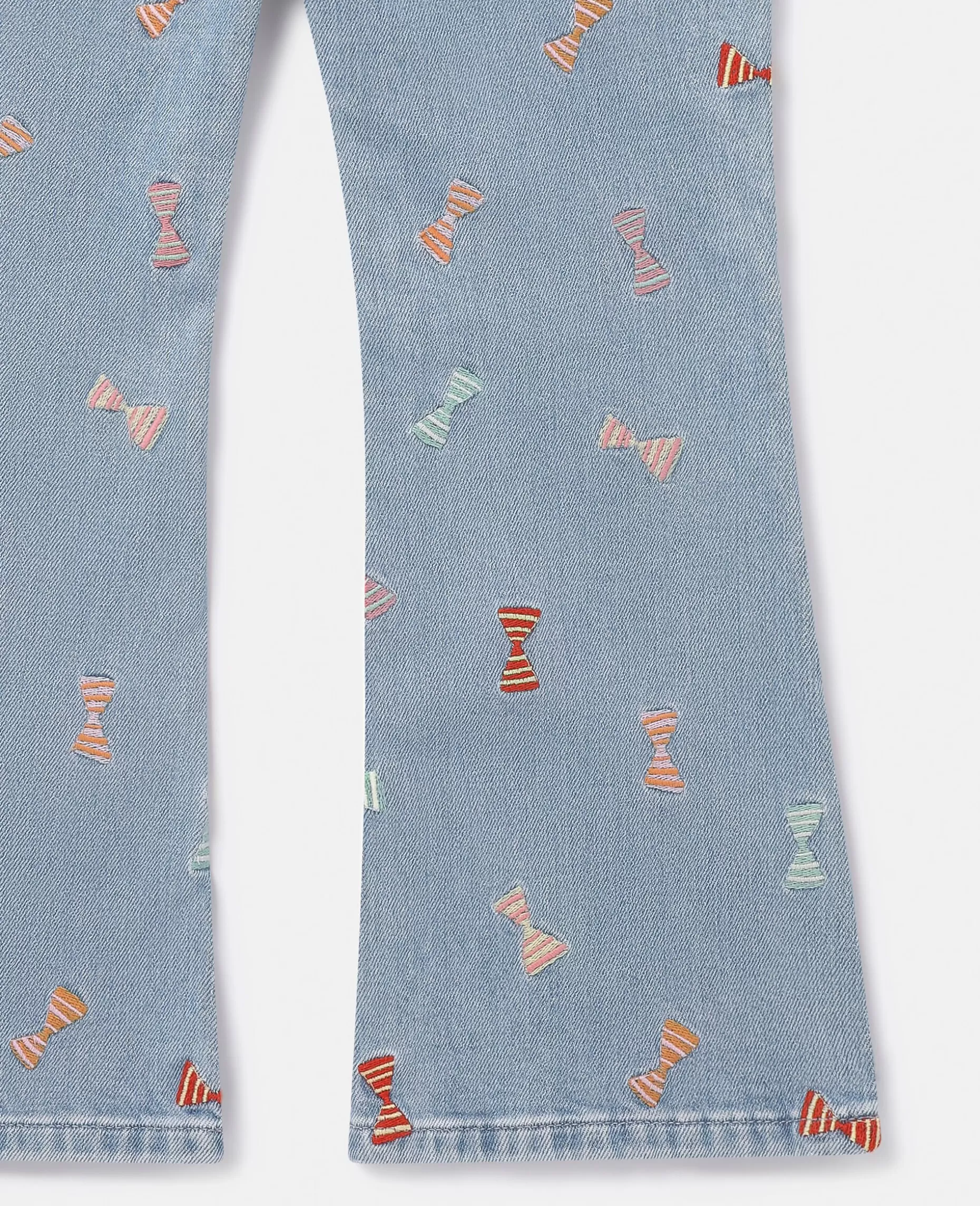 Stribet Slojfeprint Flad Jeans^Stella McCartney Best