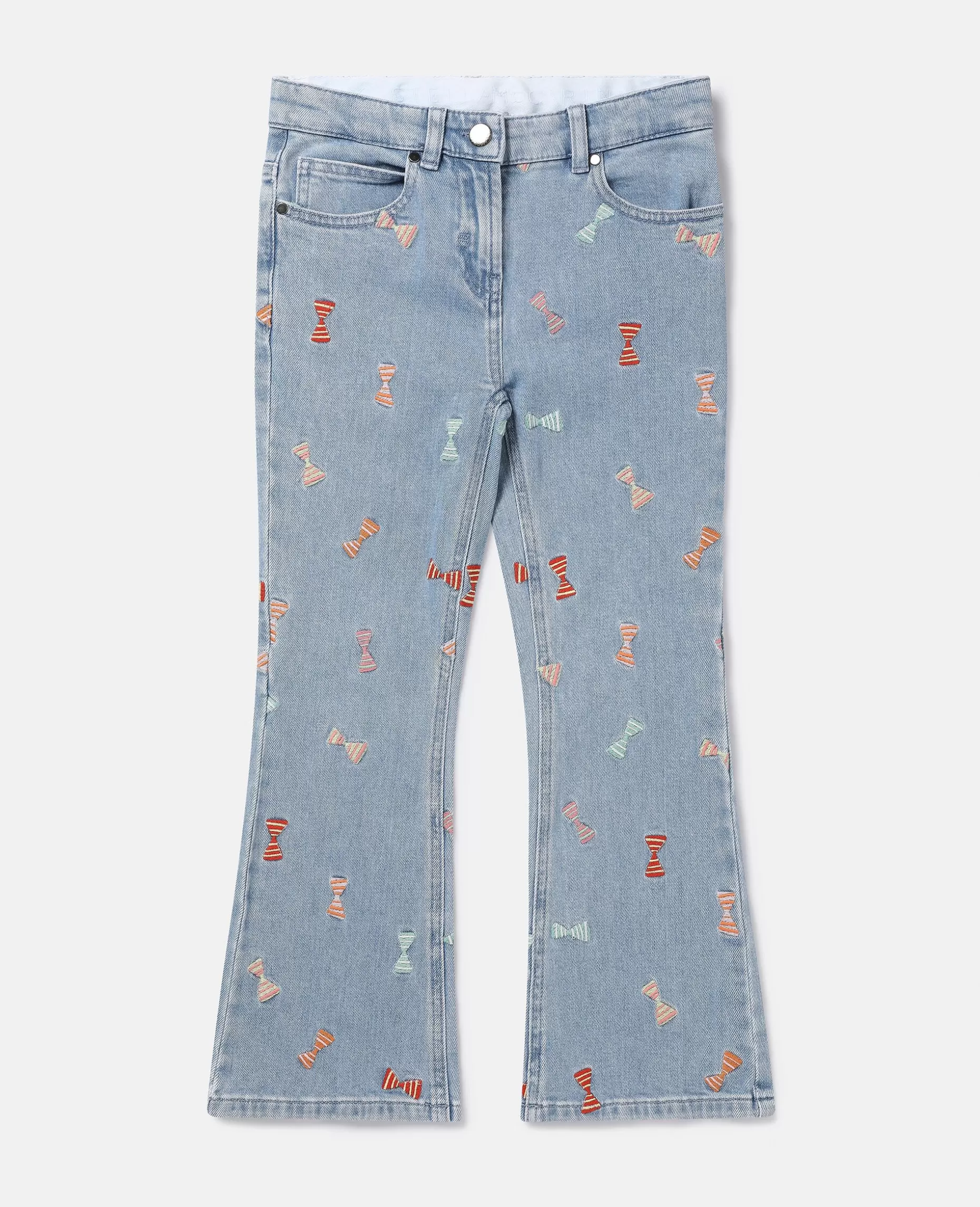 Stribet Slojfeprint Flad Jeans^Stella McCartney Best