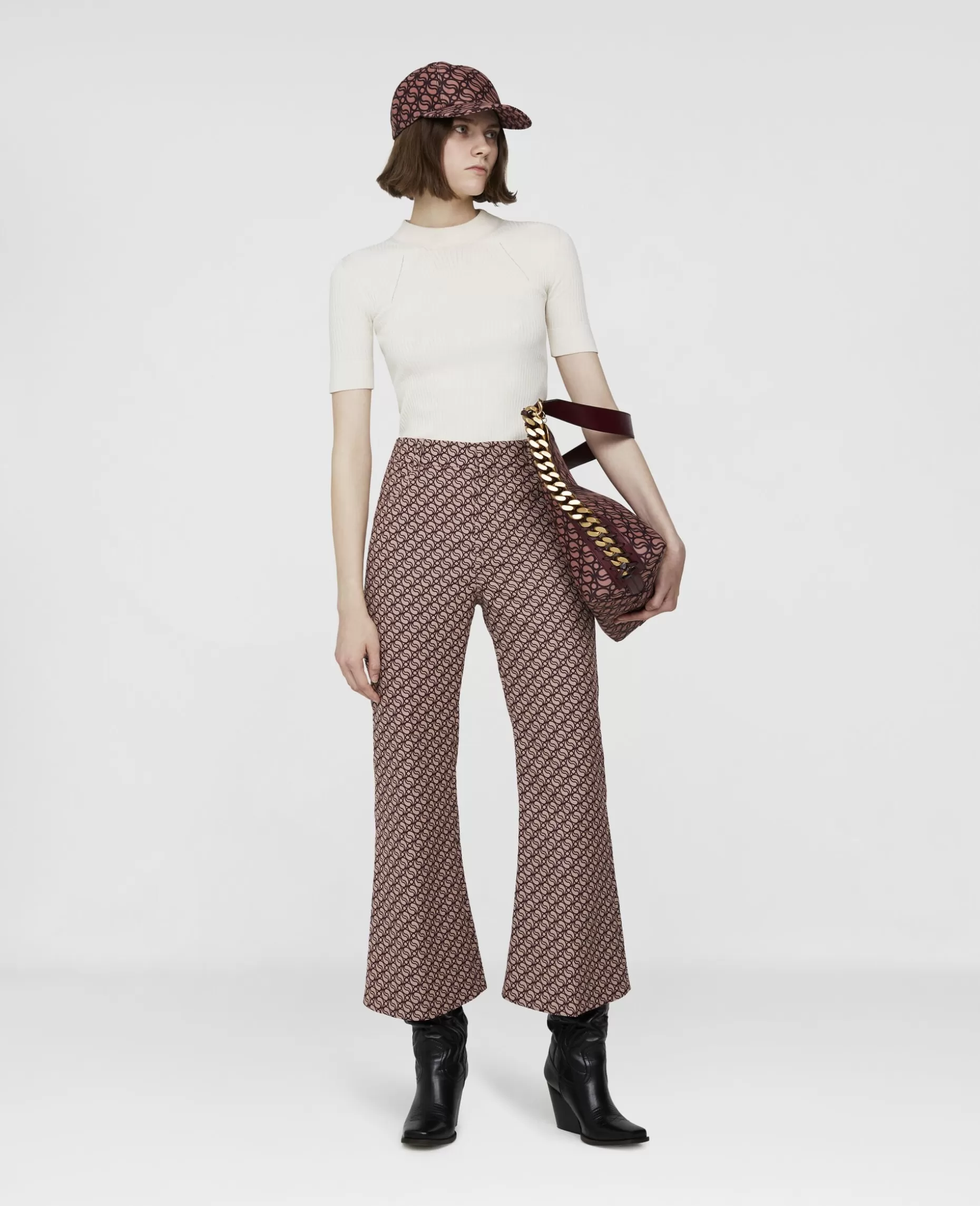 S-Wave Jacquard Skraeddersyede Bukser^Stella McCartney Outlet