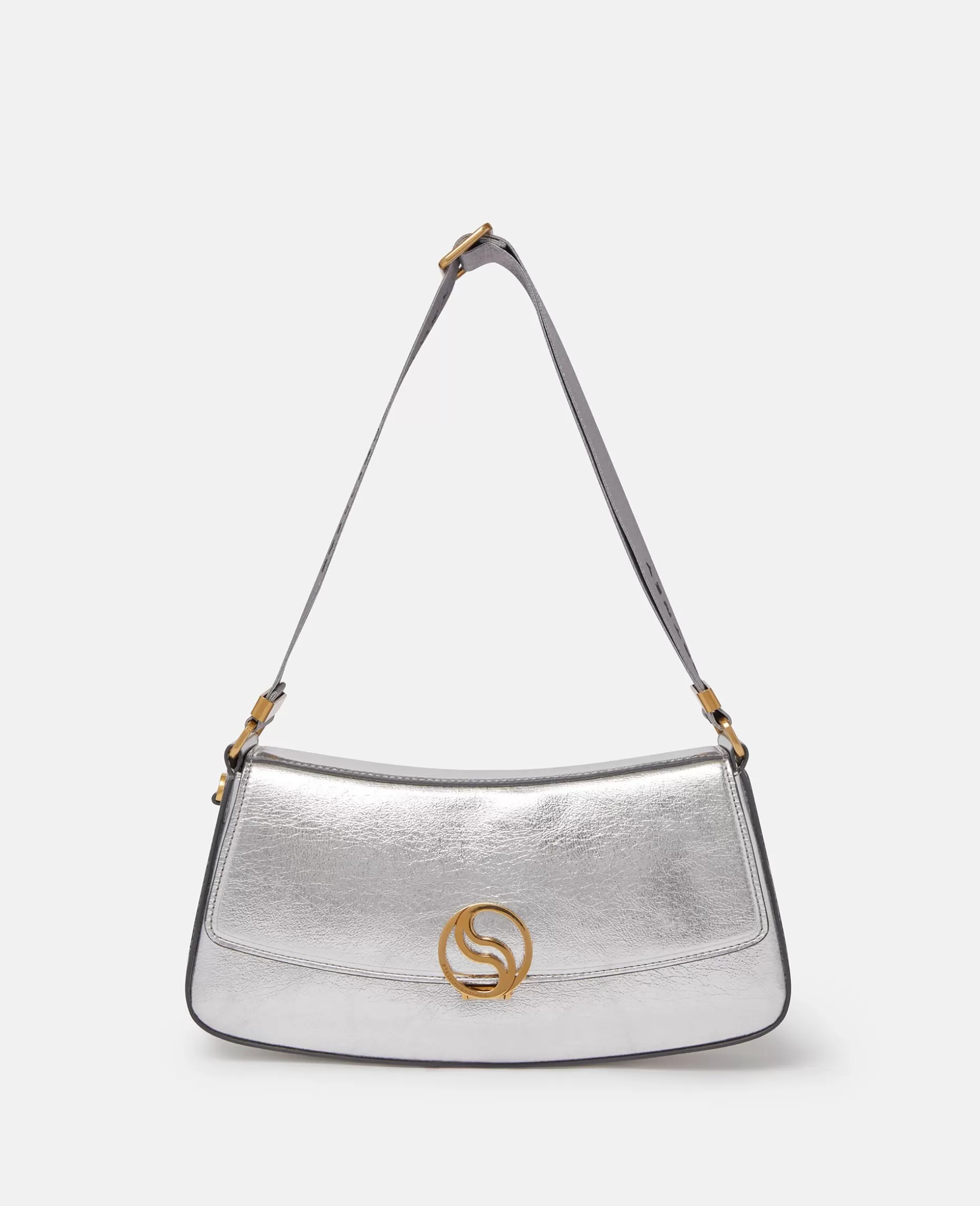 S-Wave Metallisk Skuldertaske^Stella McCartney Cheap