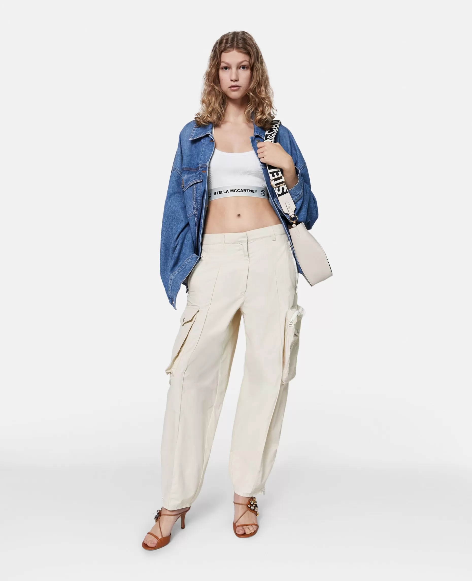 S-Wave Tape Crop Top^Stella McCartney Discount