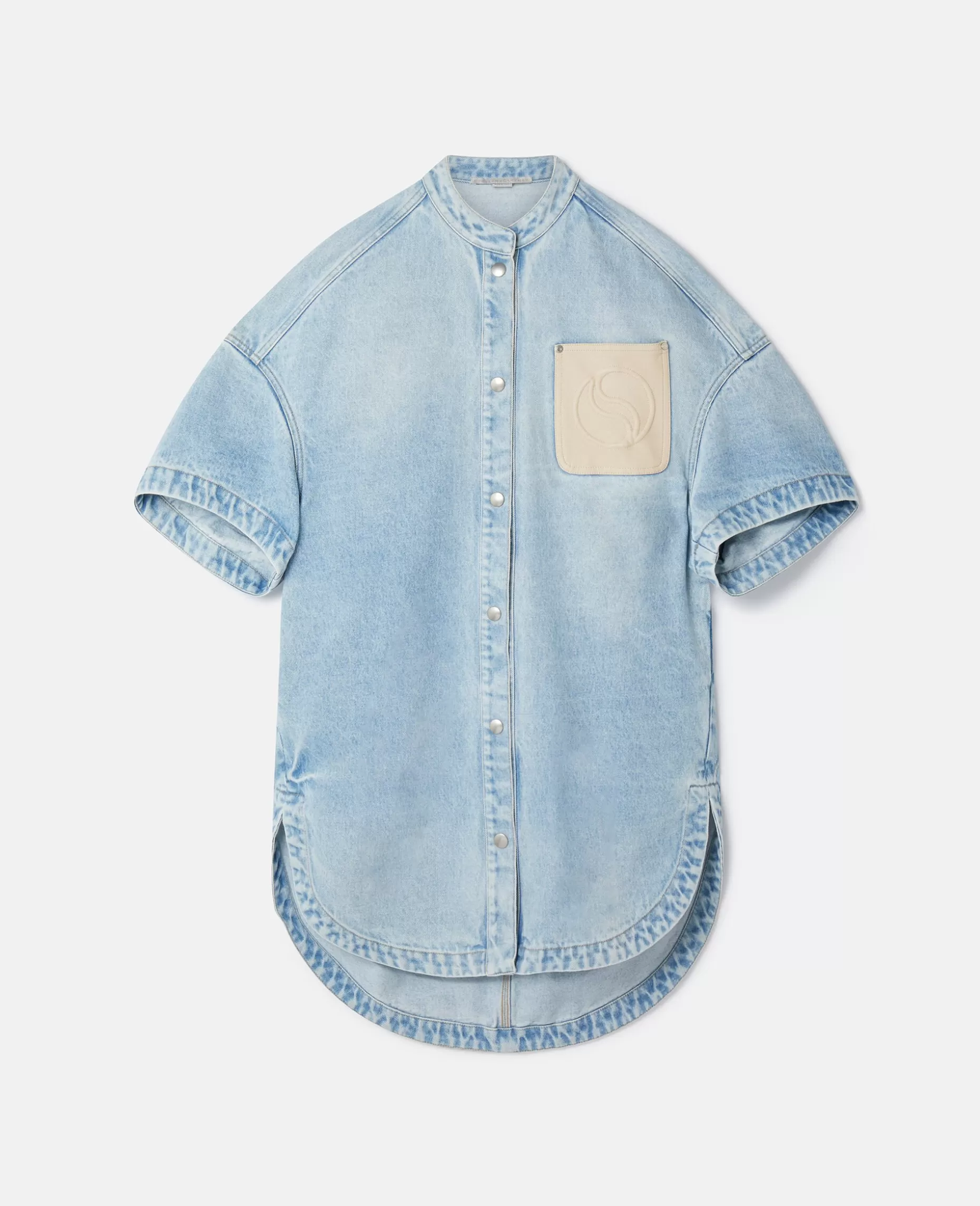 S-Wave Vintage Wash Denimkjole Uden Krave^Stella McCartney New