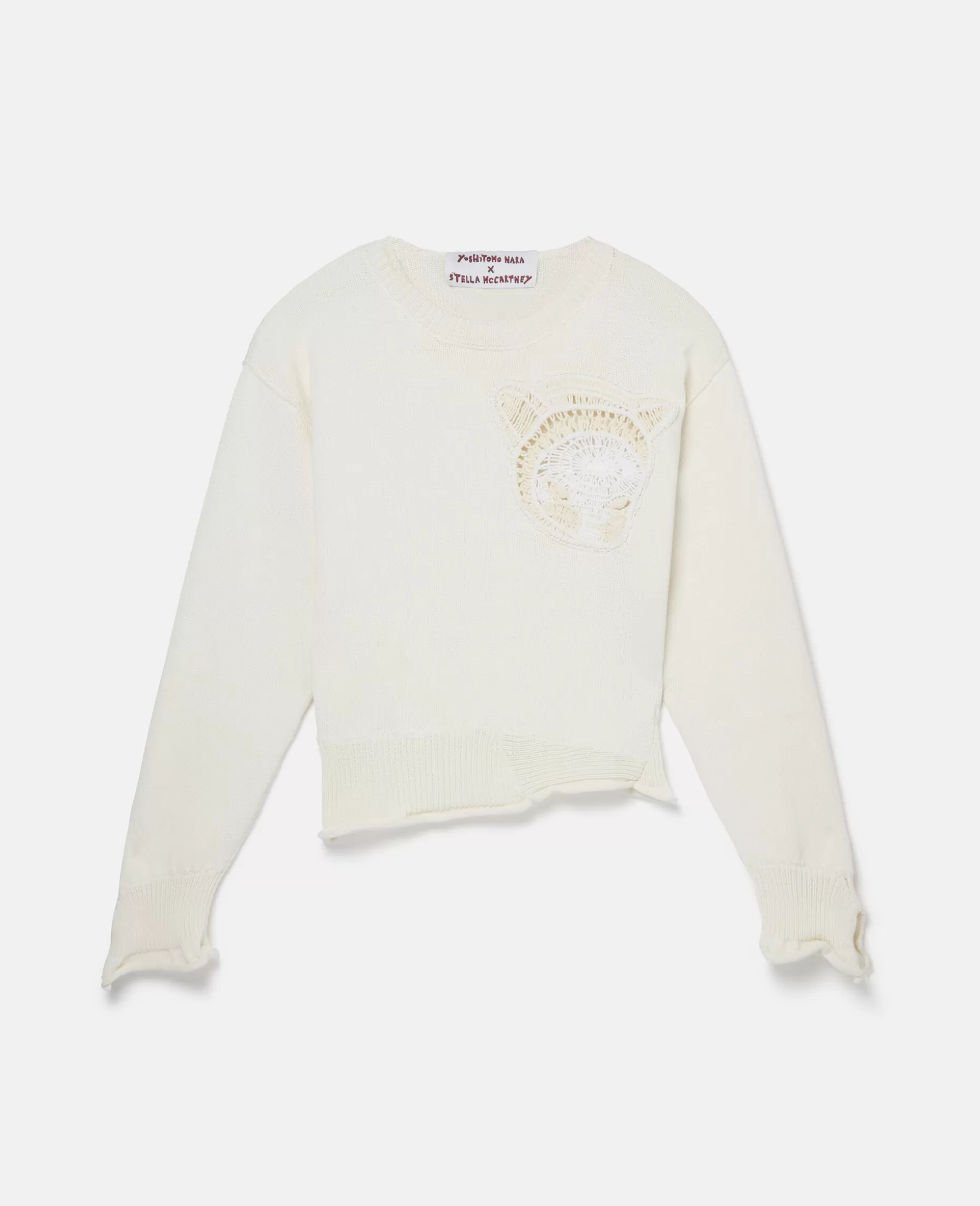 Upset Kitty Haeklet Patch Jumper^Stella McCartney Online