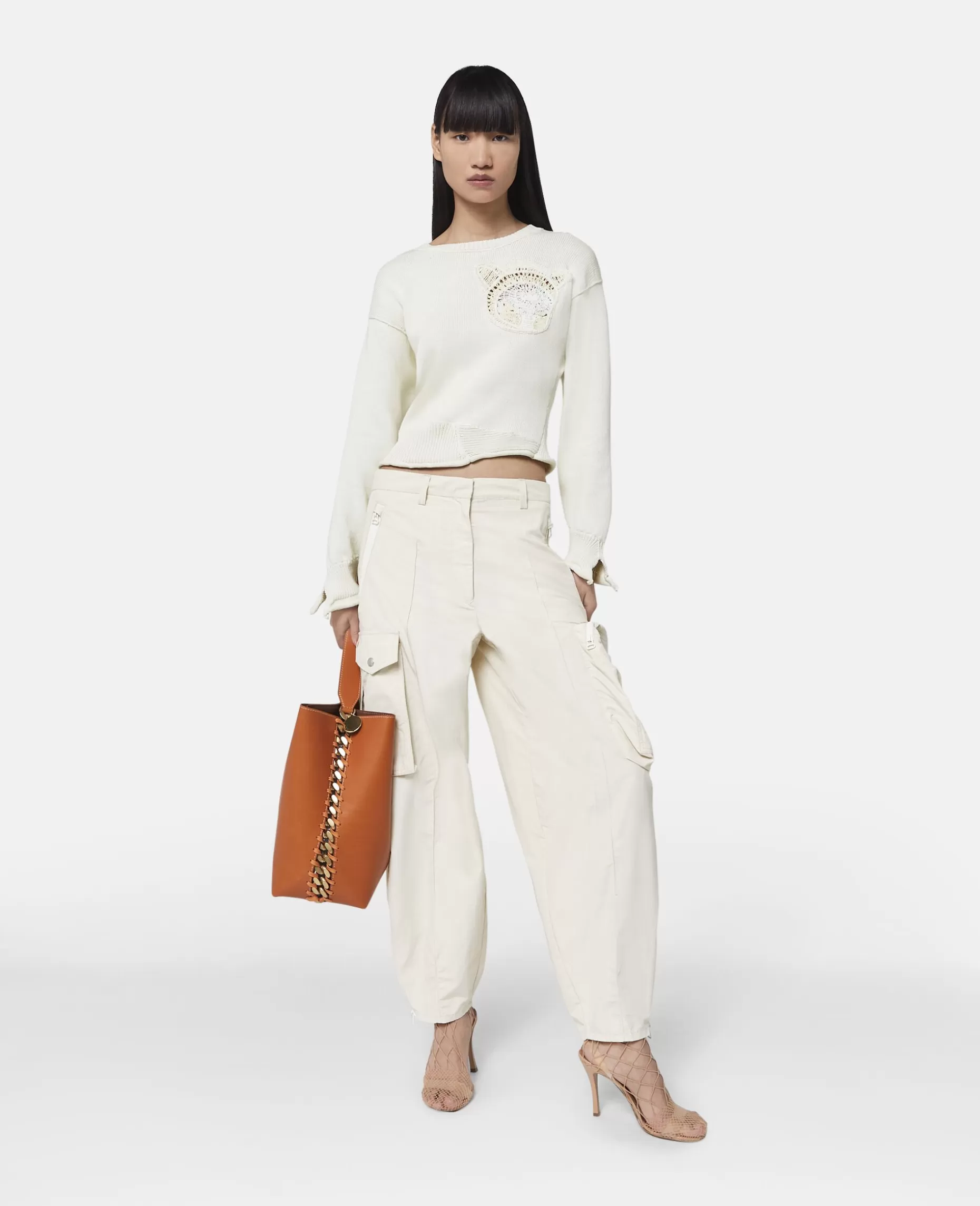 Upset Kitty Haeklet Patch Jumper^Stella McCartney Online