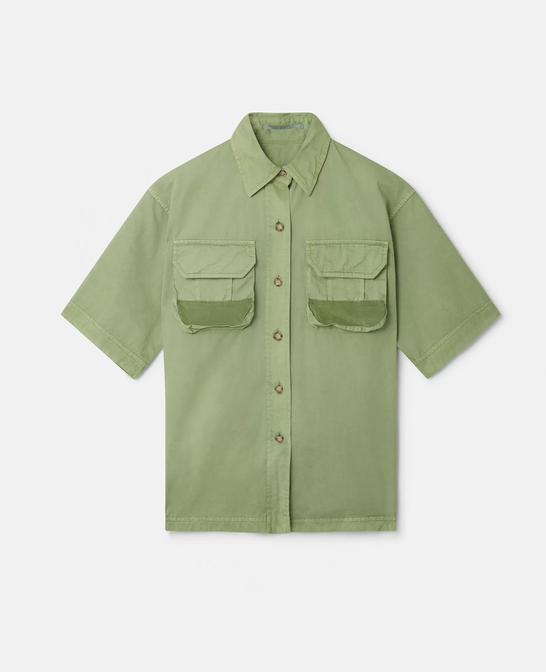 Utility-Skjorte I Okologisk Bomuld^Stella McCartney New