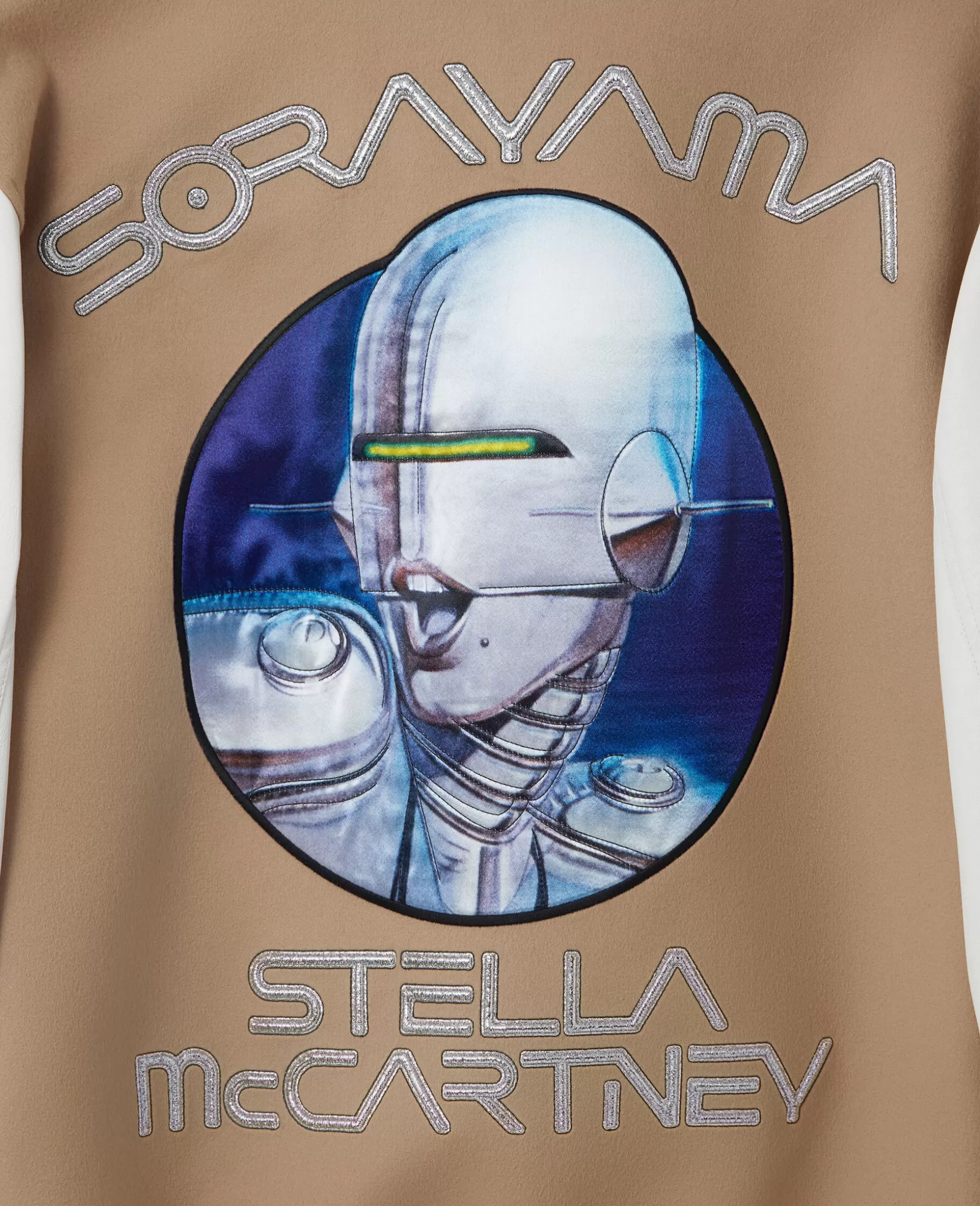 Vitruvian Woman Graphic Wool Varsity-Jakke^Stella McCartney Best Sale