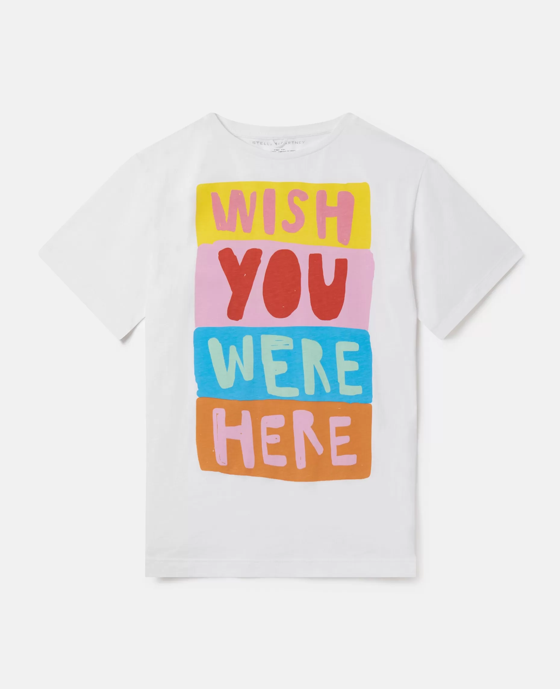 Wish You Were Here Slogan T-Shirt^Stella McCartney Flash Sale
