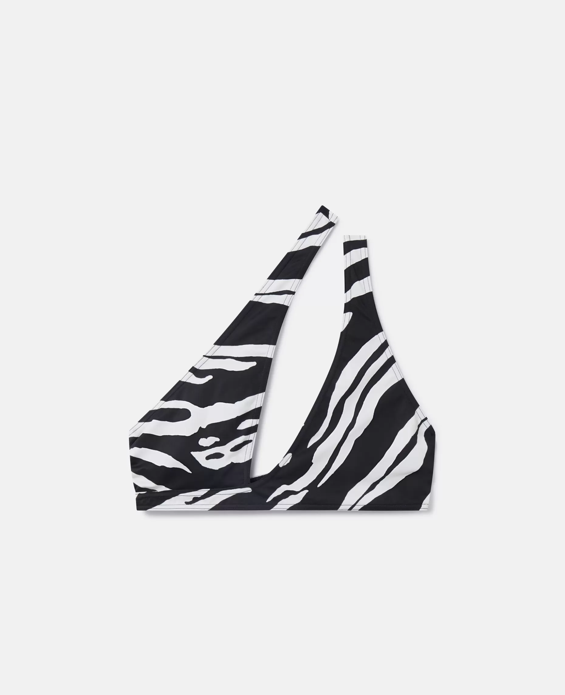 Zebra Print Bikini Top Med Udskaering^Stella McCartney Cheap